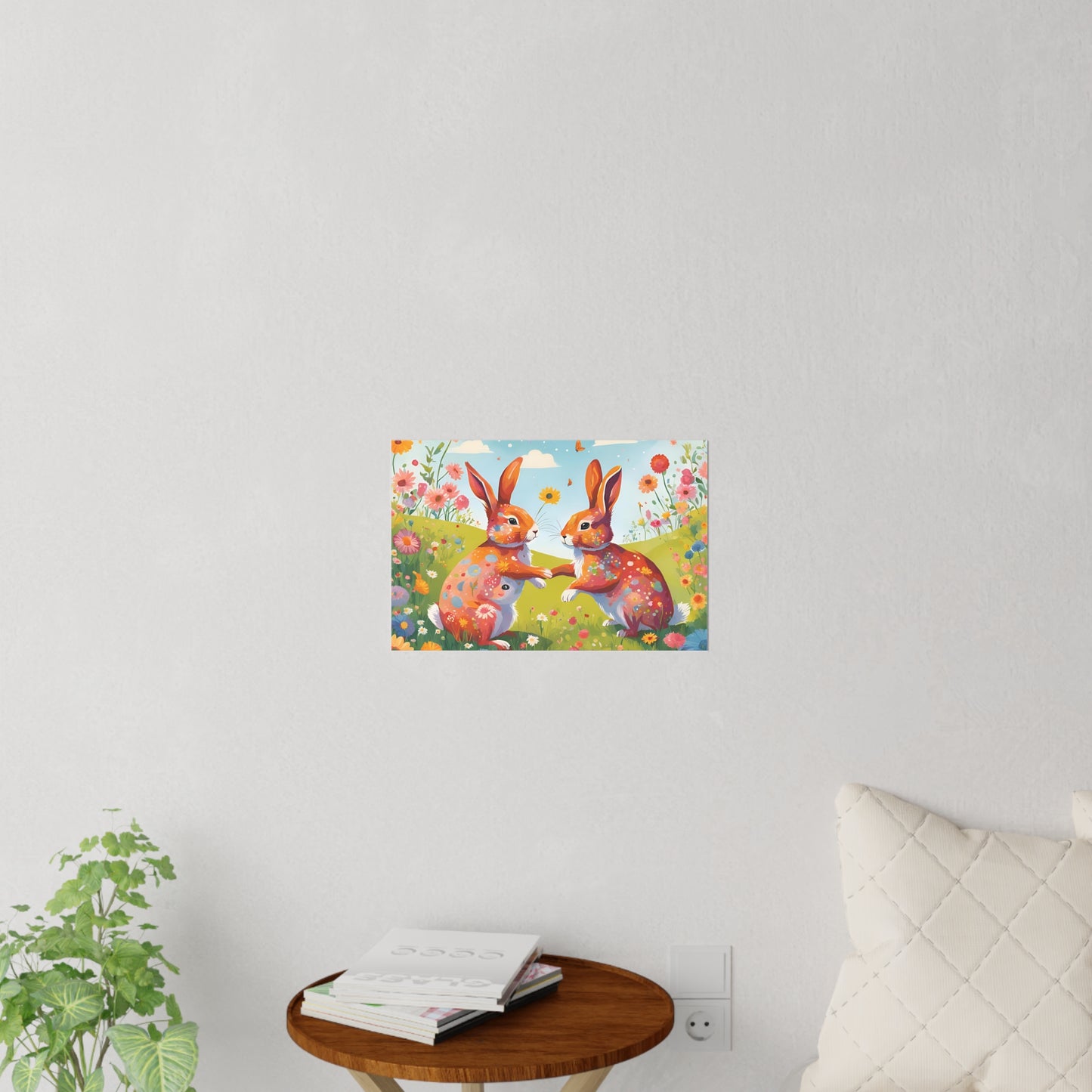 Bunny Wall Decals For Kids