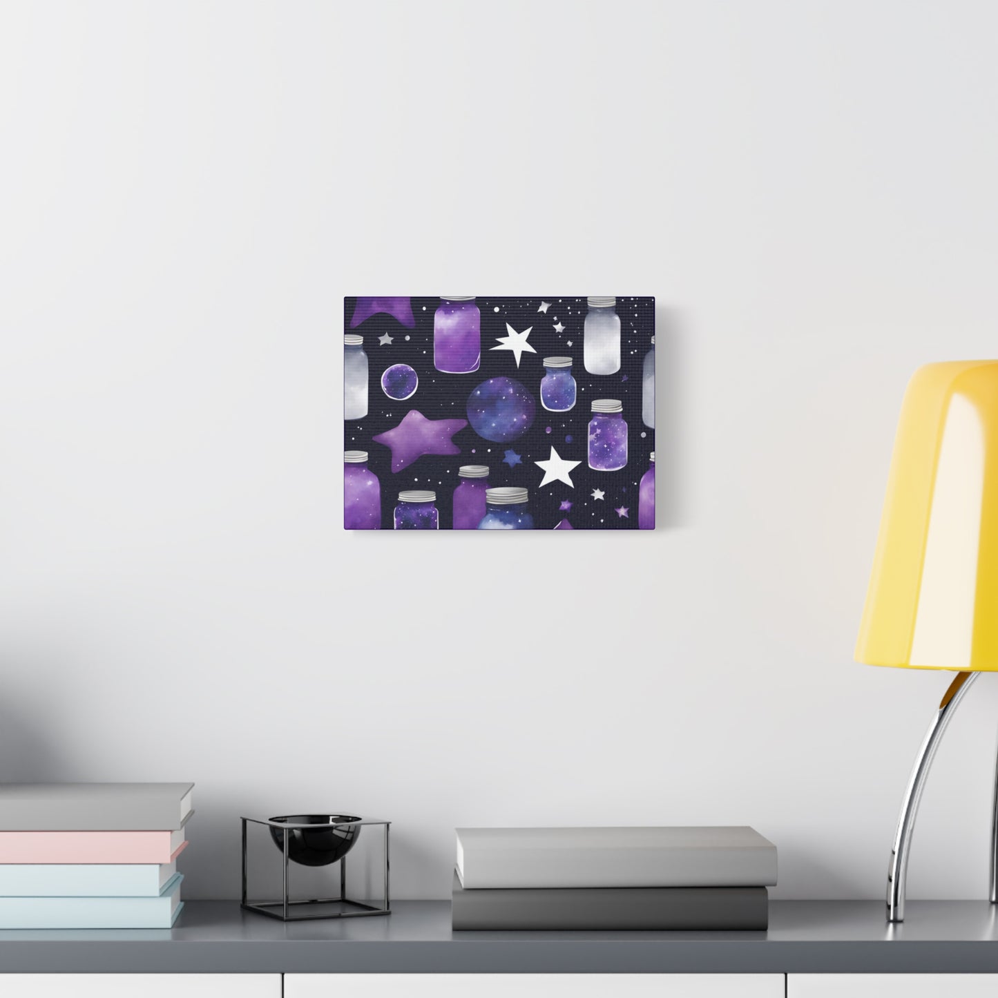 Dreamer's Cosmic Starry Night Canvas – Celestial Wall Art for Inspired Home Decor