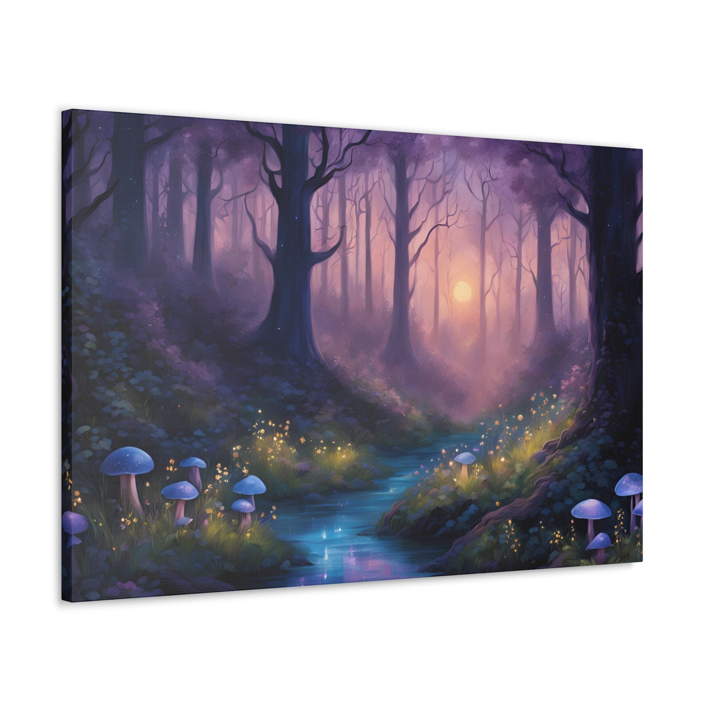 Nature Canvas Gallery Wrap - Mystical Forest Wall Art