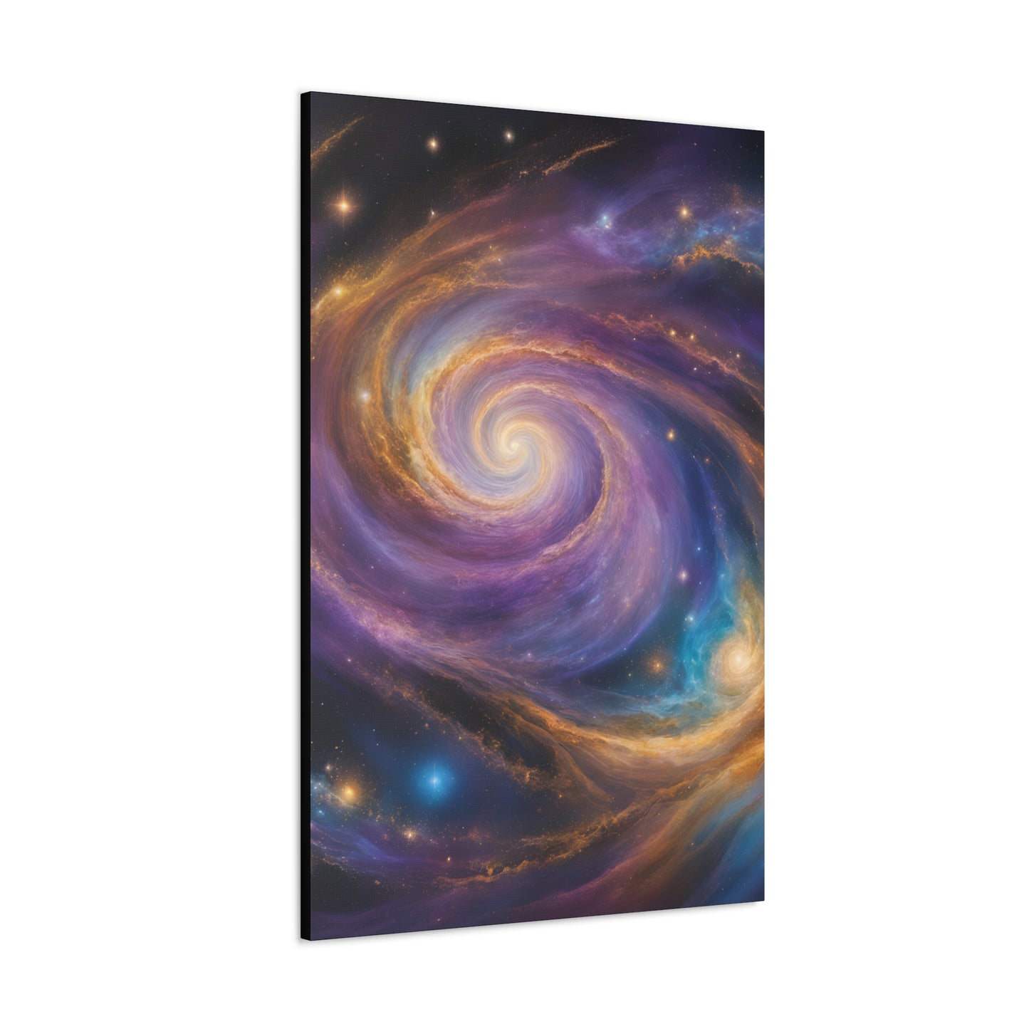 Cosmic Swirl Canvas Gallery Wraps - Galaxy Art for Home Decor