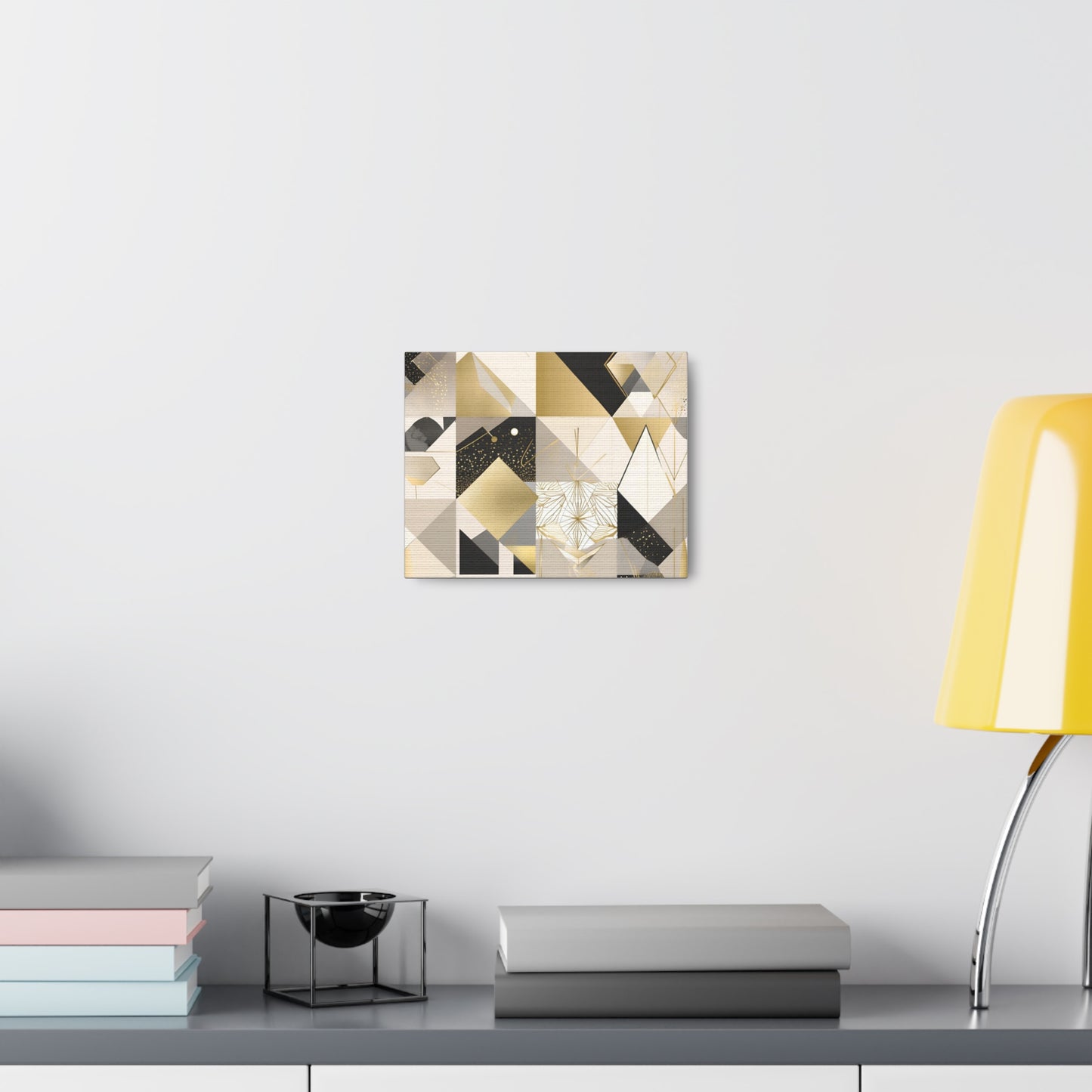 Geometric Canvas Gallery Wrap – Modern Abstract Wall Art