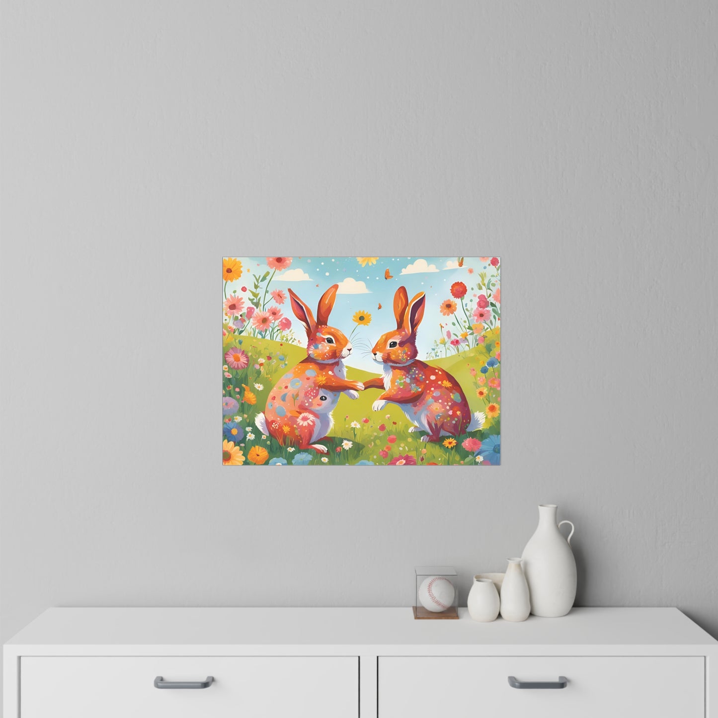 Bunny Wall Decals For Kids