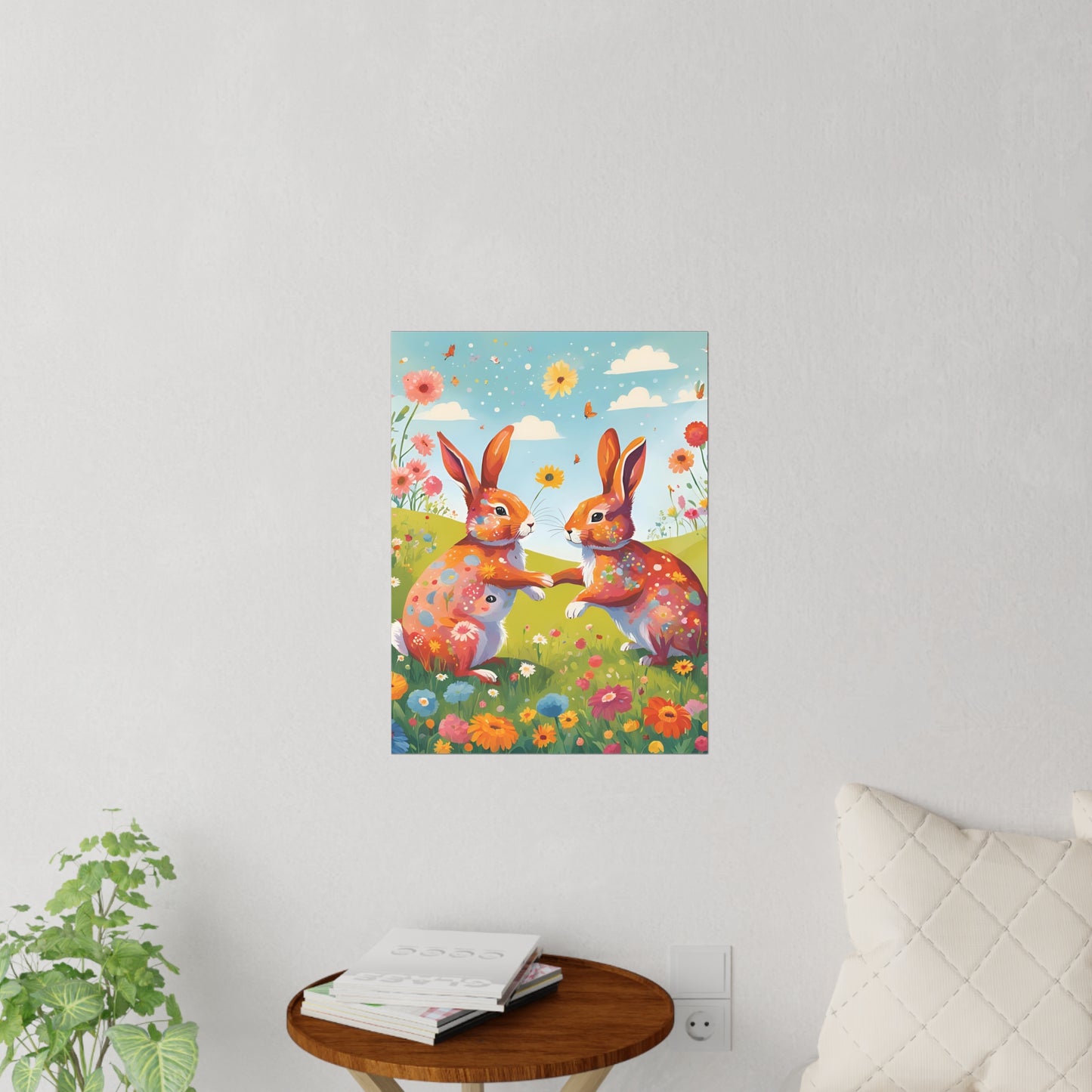 Bunny Wall Decals For Kids