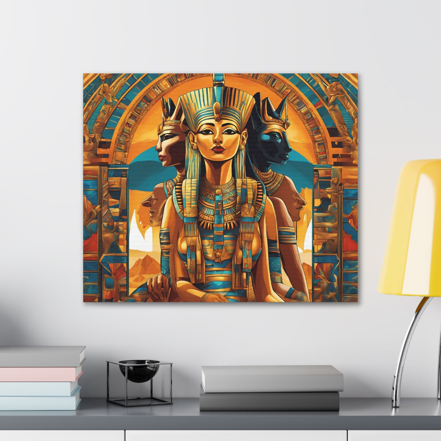 Egyptian Queen Canvas Gallery Wraps - Home Wall Art