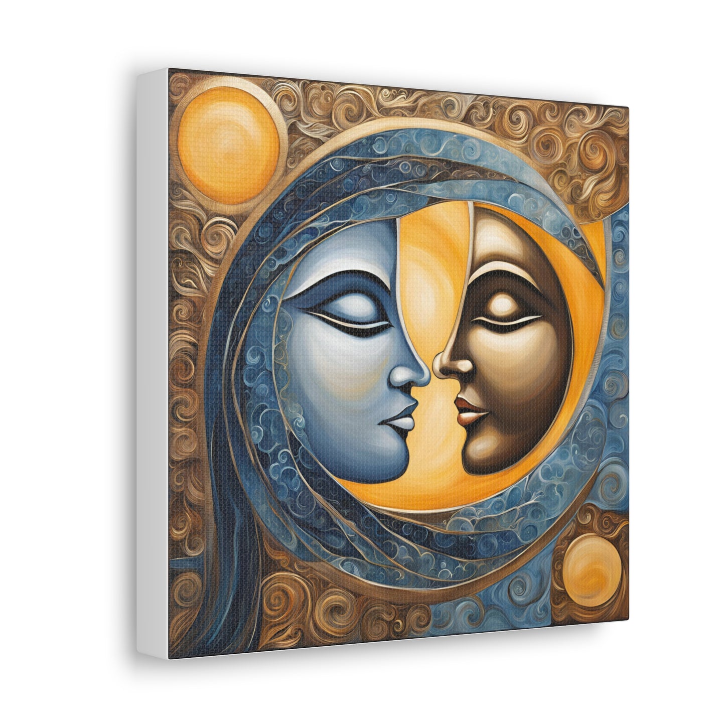 Canvas Gallery Wrap - Duality Embrace Diversity in Art