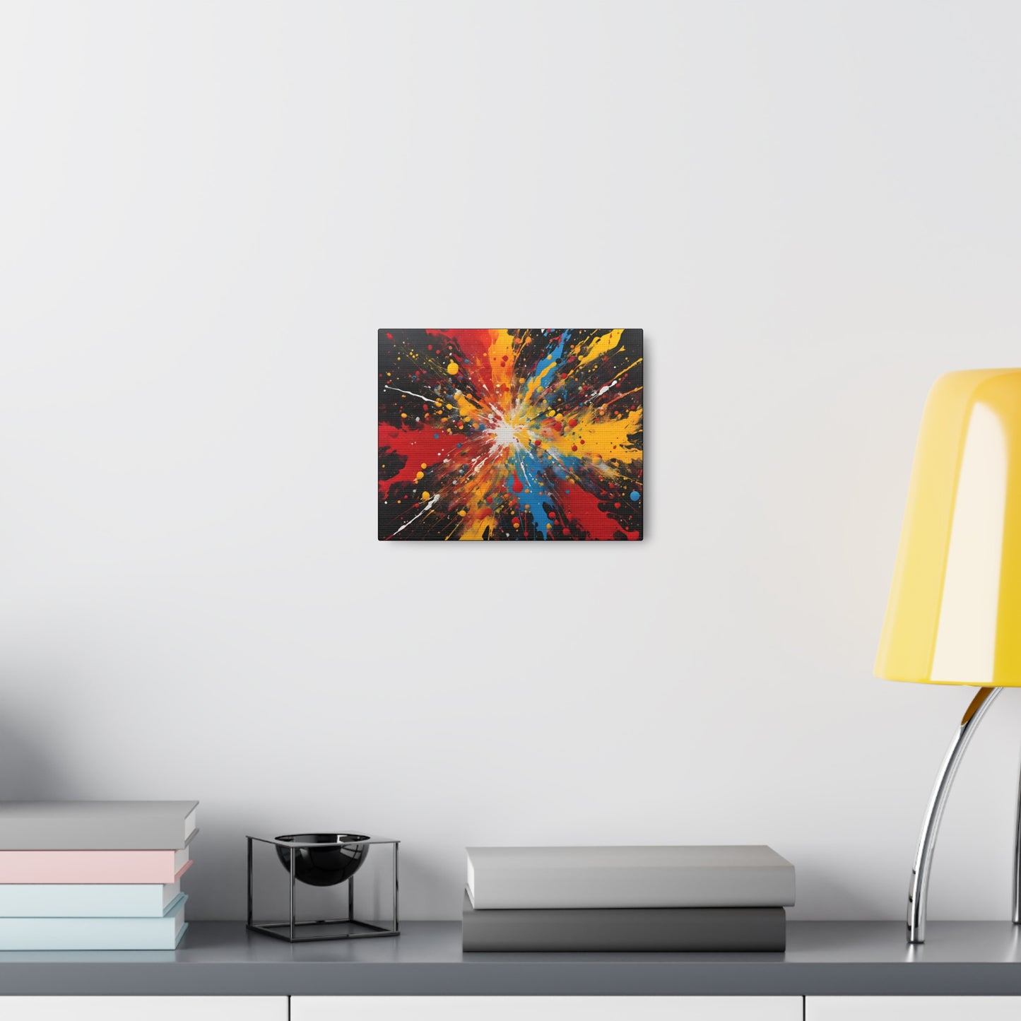 Canvas Gallery Wraps - Explosive Abstract Art for Modern Decor