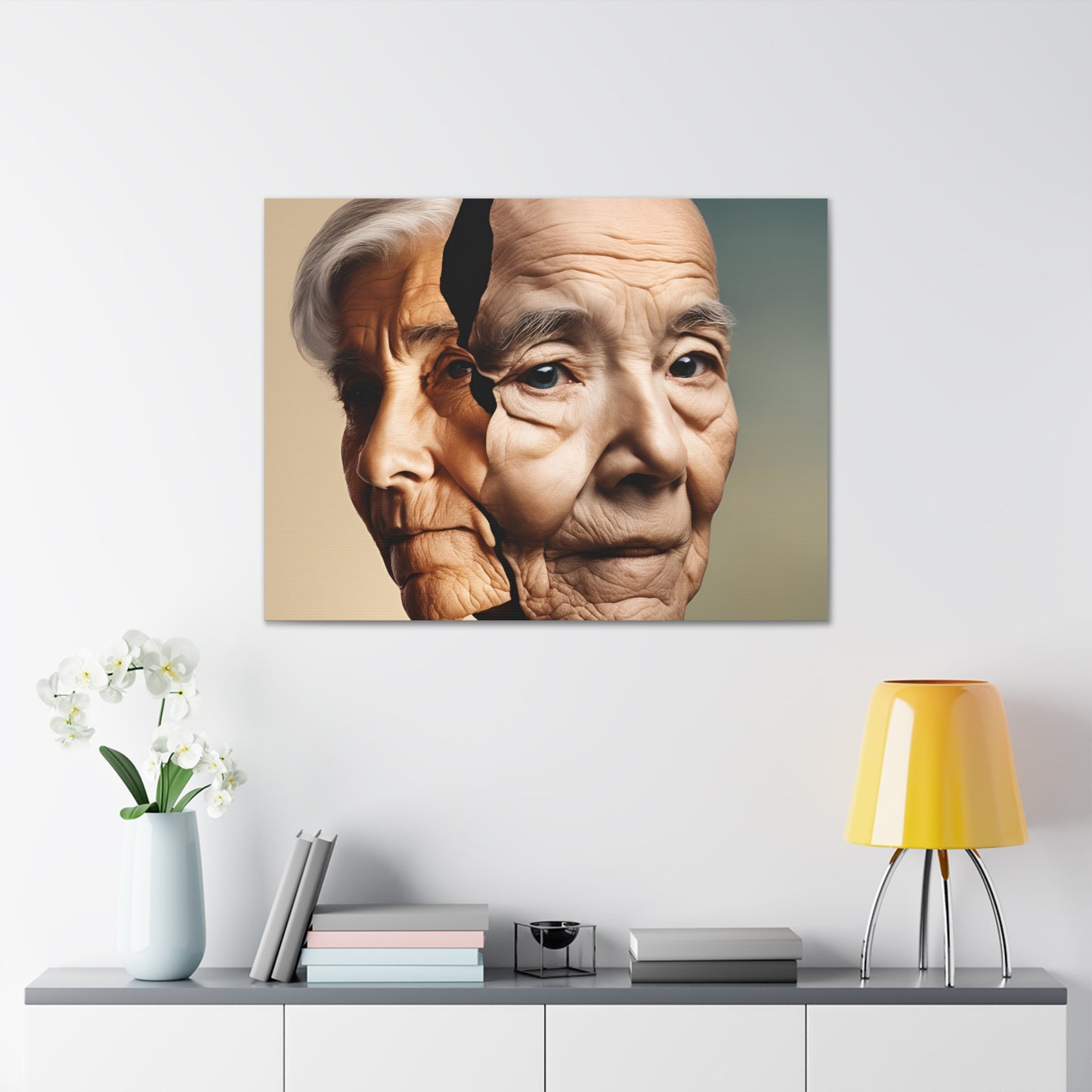 Emotional Canvas Gallery Wraps - Timeless Faces of Aging