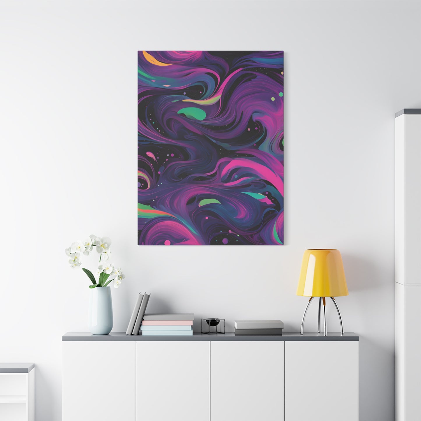 Vibrant Abstract Canvas Art - Wall Decor