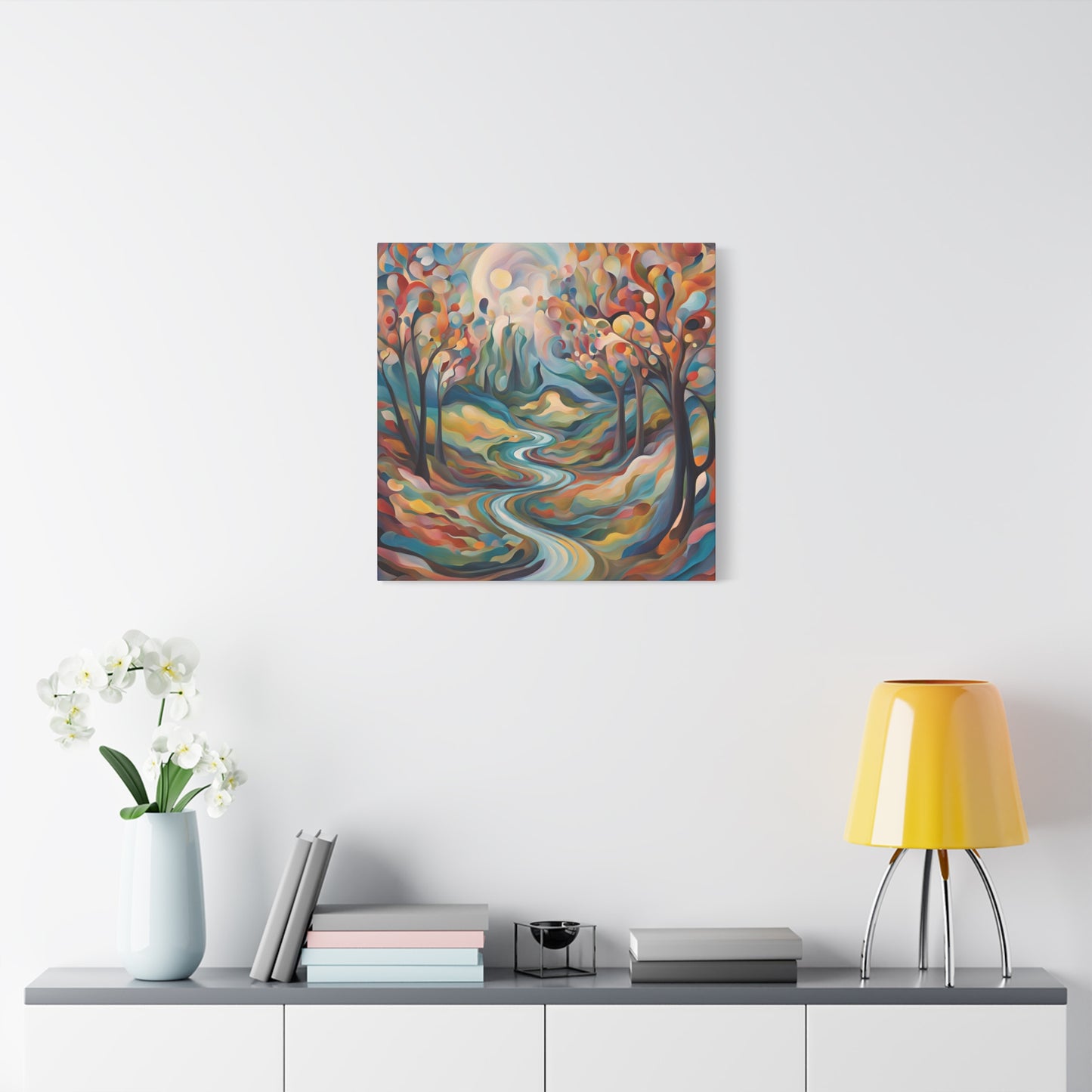 Colorful Landscape Canvas Wall Art - Home Decor