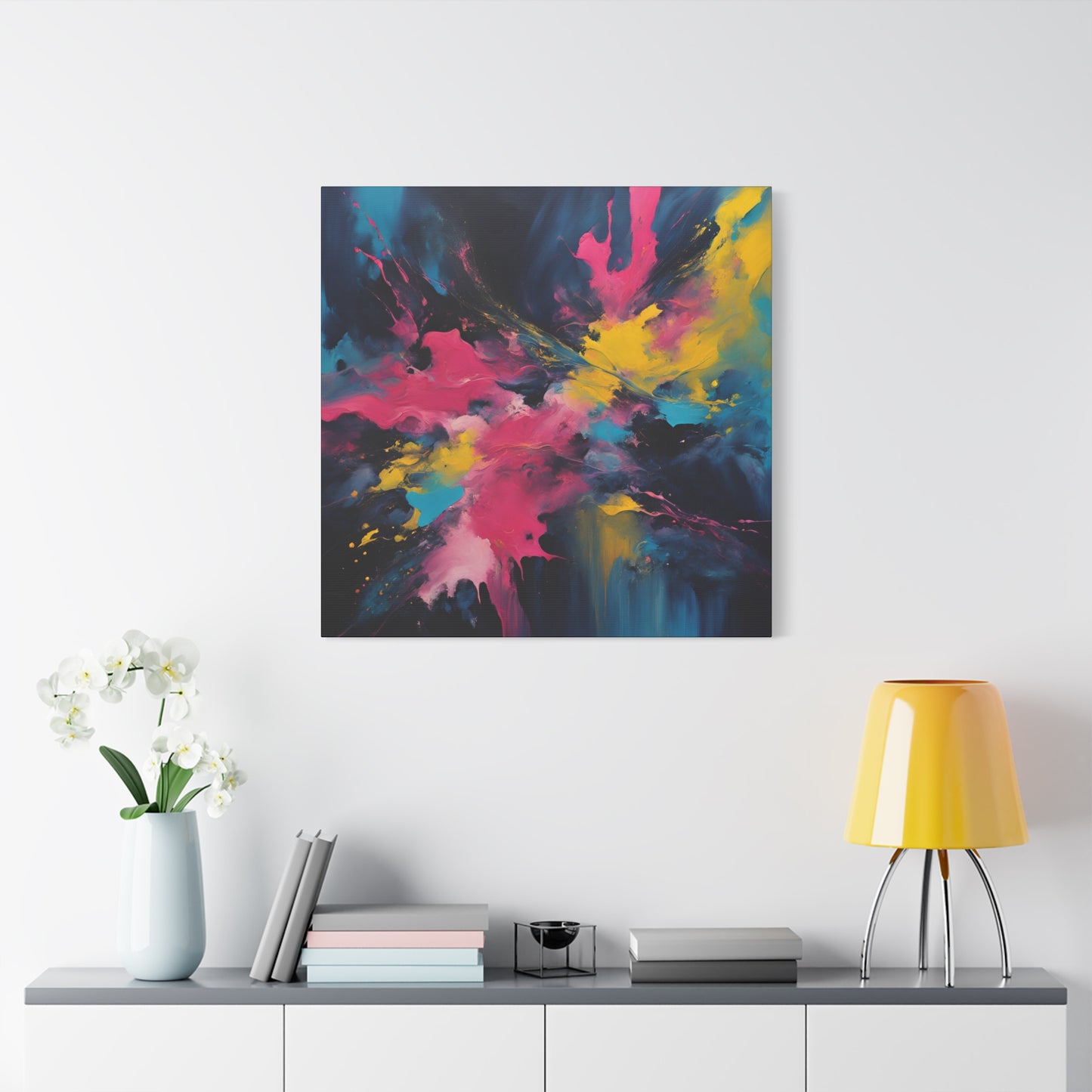 Vibrant Abstract Canvas Wall Art – Modern Colorful Décor | Crafted Canvass