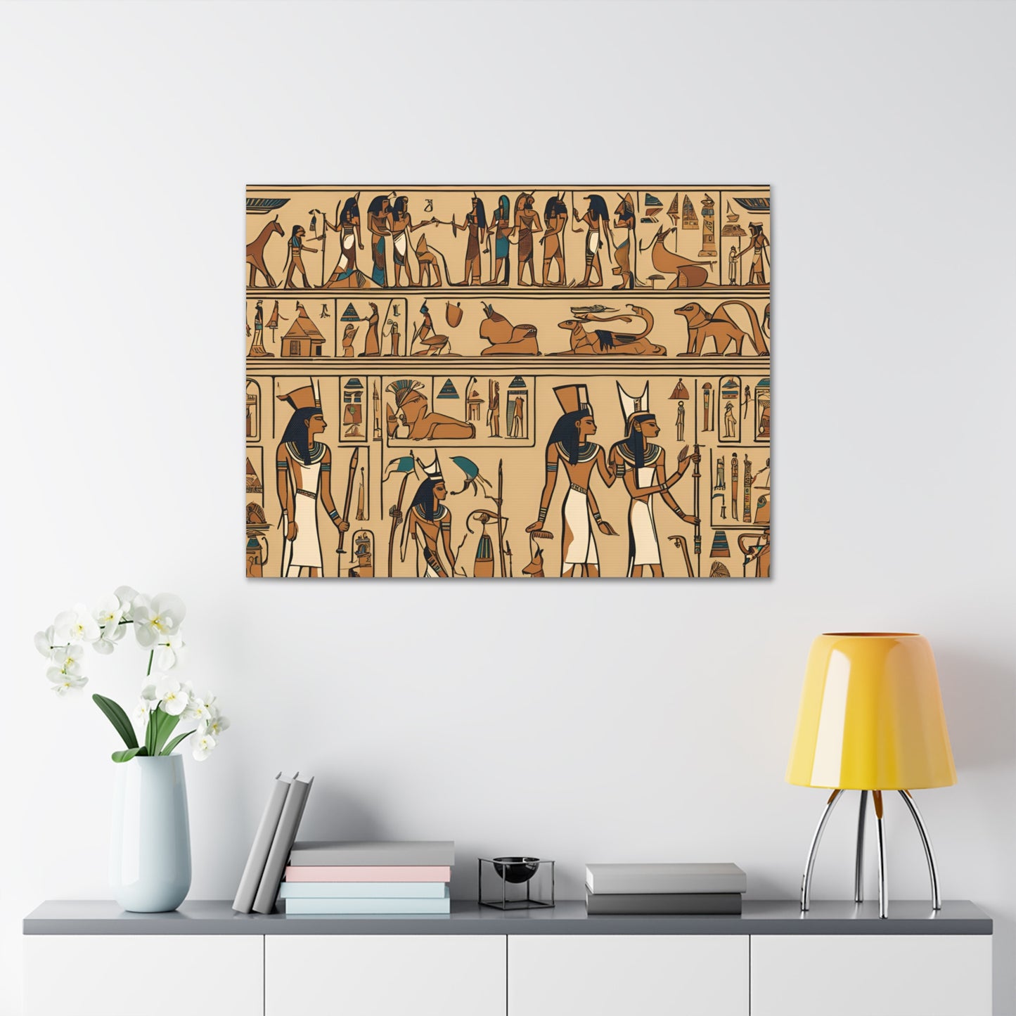 Vintage Egyptian Canvas