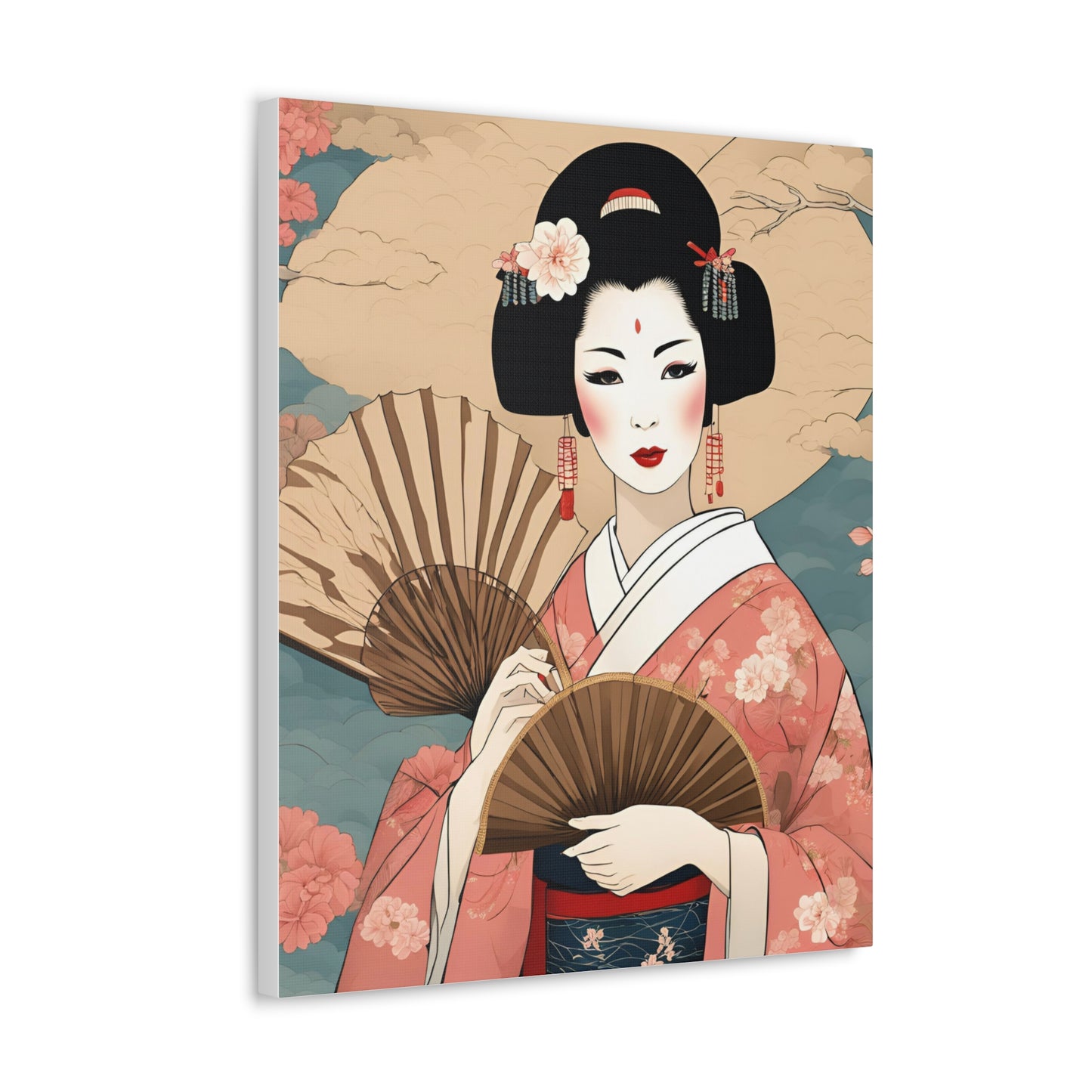 Geisha Canvas Wrap