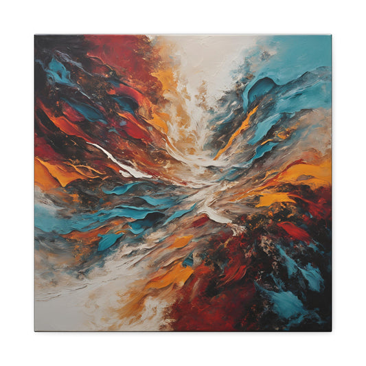 Abstract Canvas Gallery Wraps - Home Decor