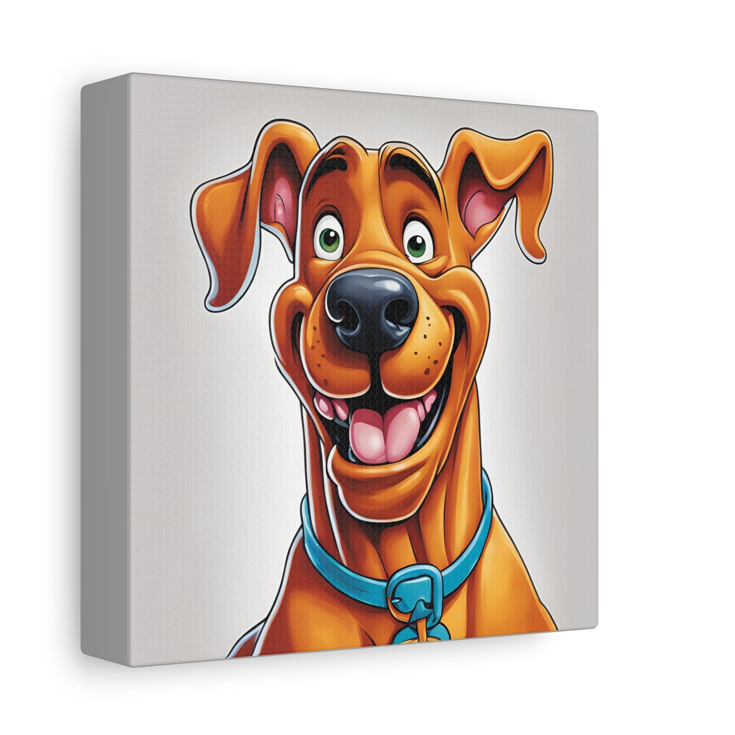 Scooby-Doo Canvas Art - Cheerful Dog Wall Decor