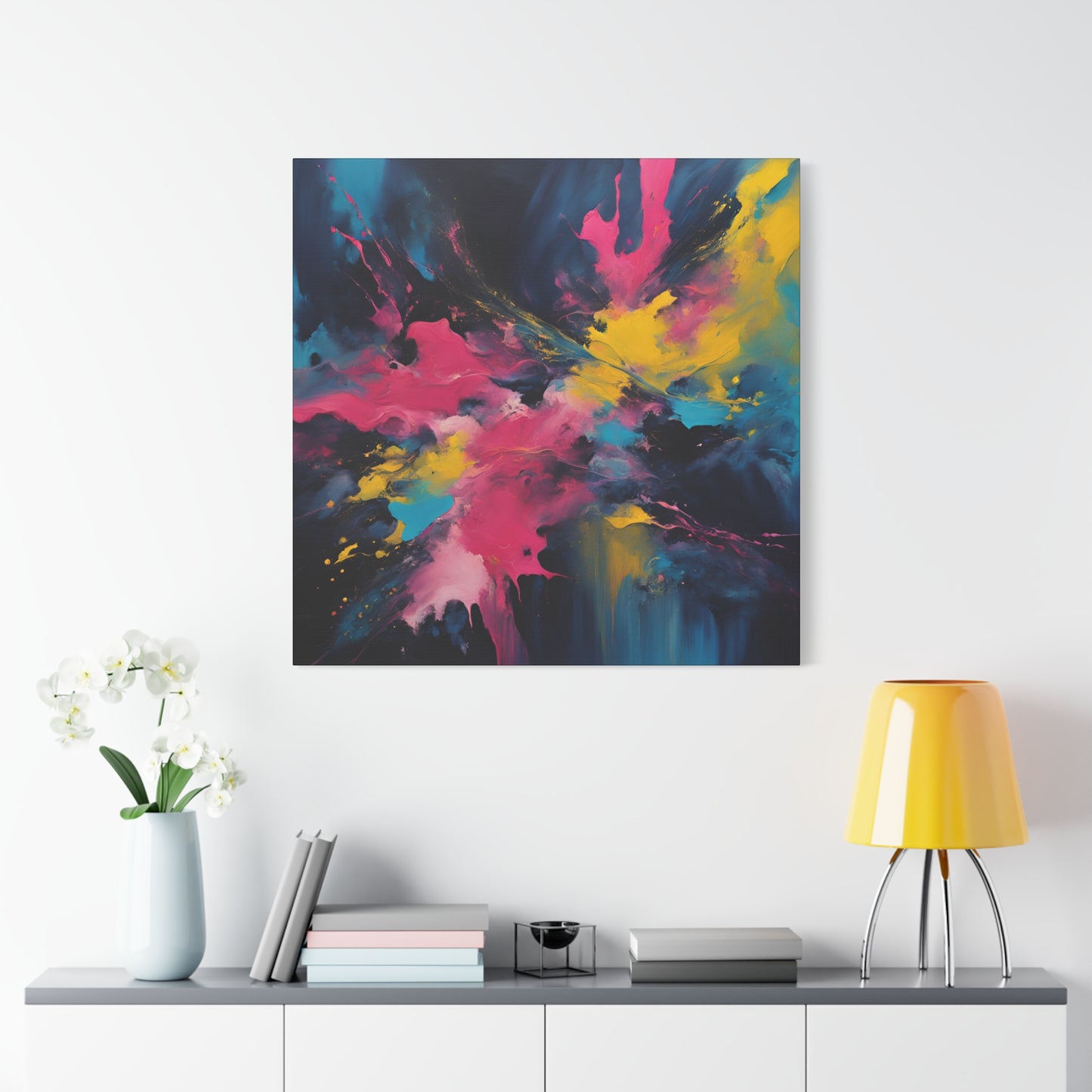 Vibrant Abstract Canvas Wall Art – Modern Colorful Décor | Crafted Canvass