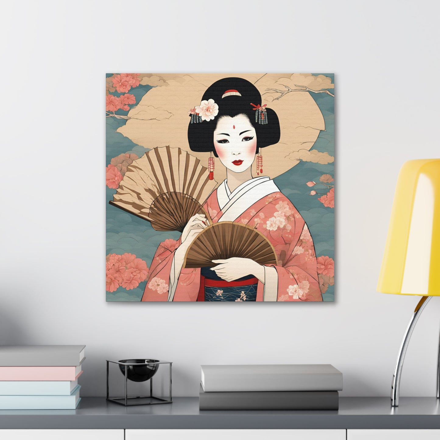 Geisha Canvas Wrap