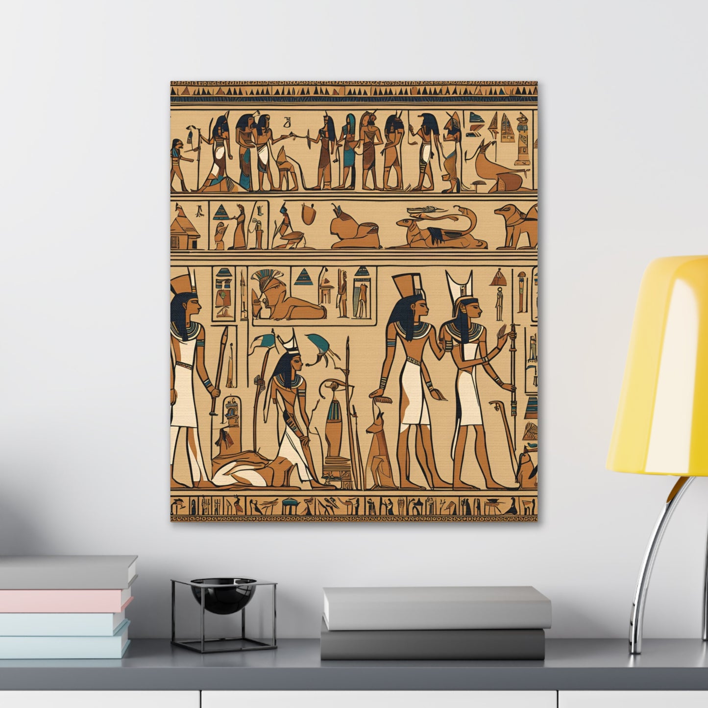 Vintage Egyptian Canvas