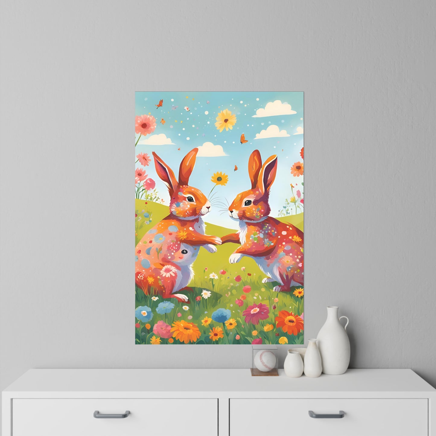 Bunny Wall Decals For Kids