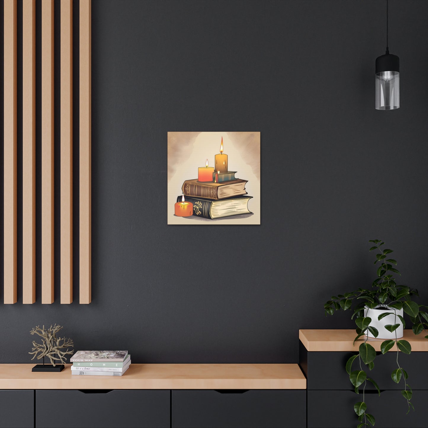 Cozy Book Lovers Canvas Gallery Wraps - Perfect for Home Decor