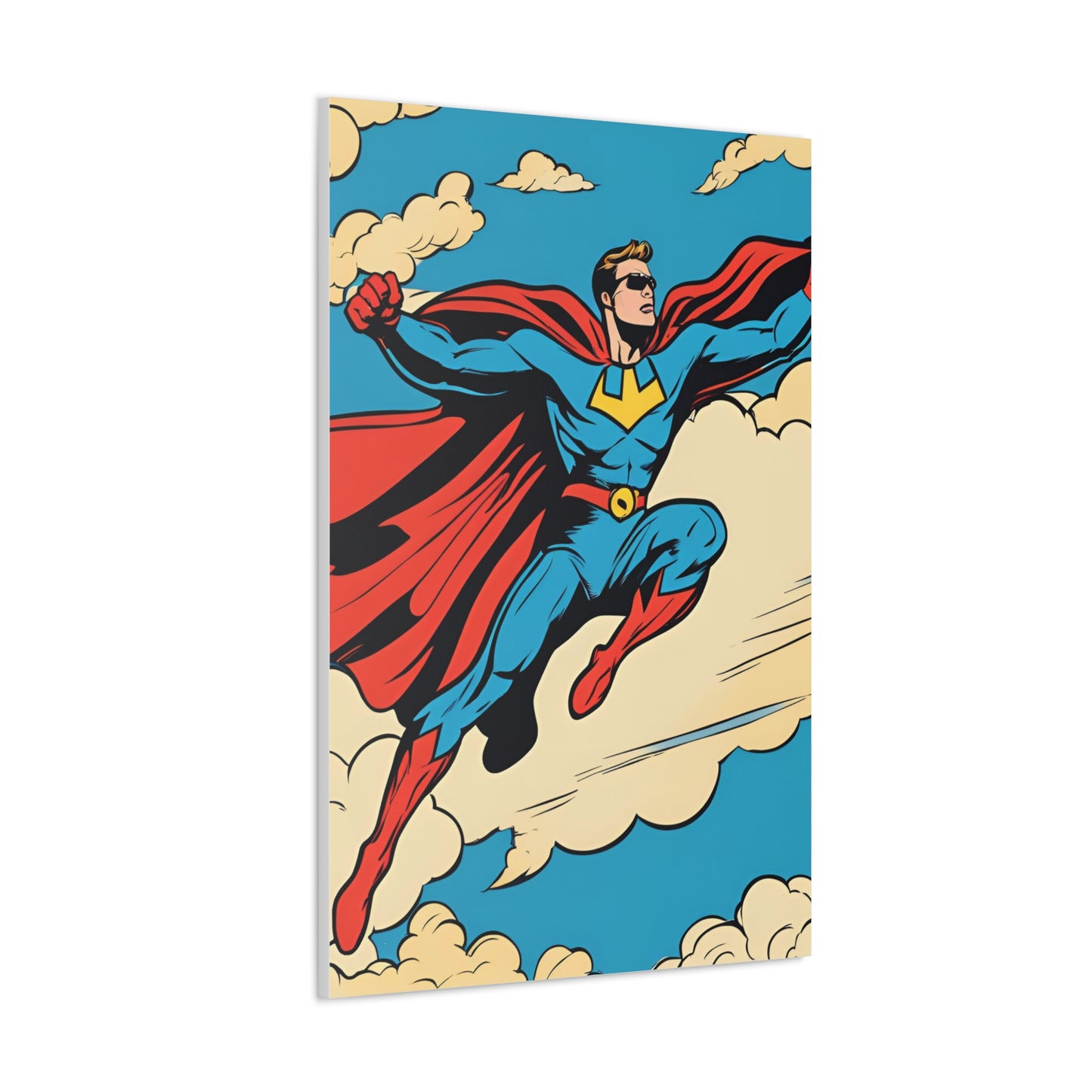 Superhero Canvas Wrap