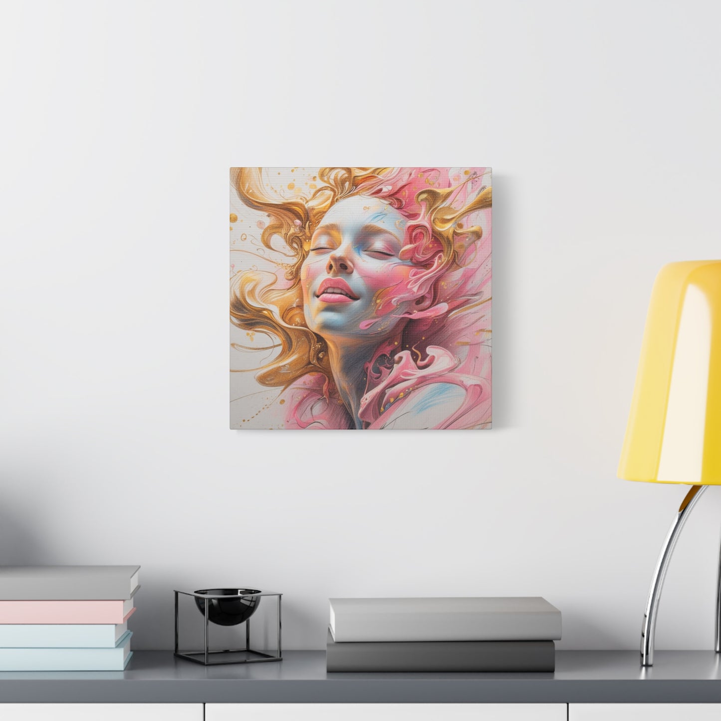 Canvas Wall Decor - Abstract Woman Portrait