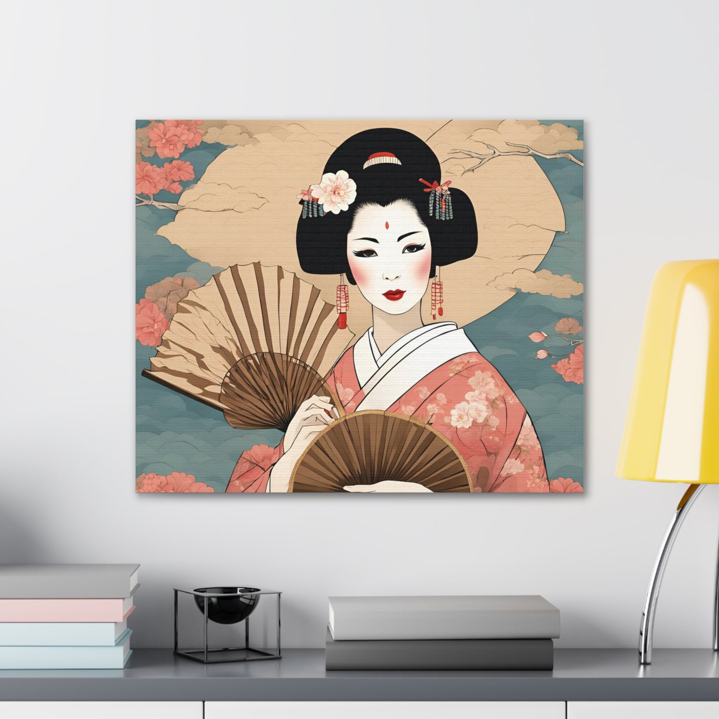 Geisha Canvas Wrap