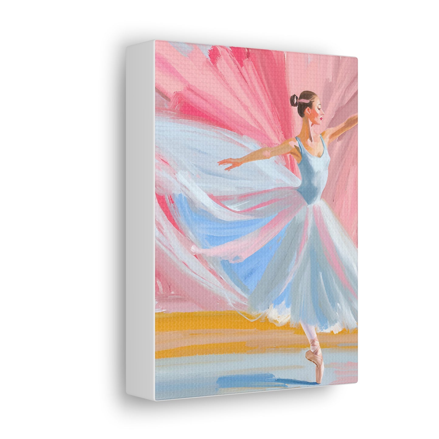 Elegant Ballerina Canvas Gallery Wraps - Perfect for Dance Lovers and Art Enthusiasts