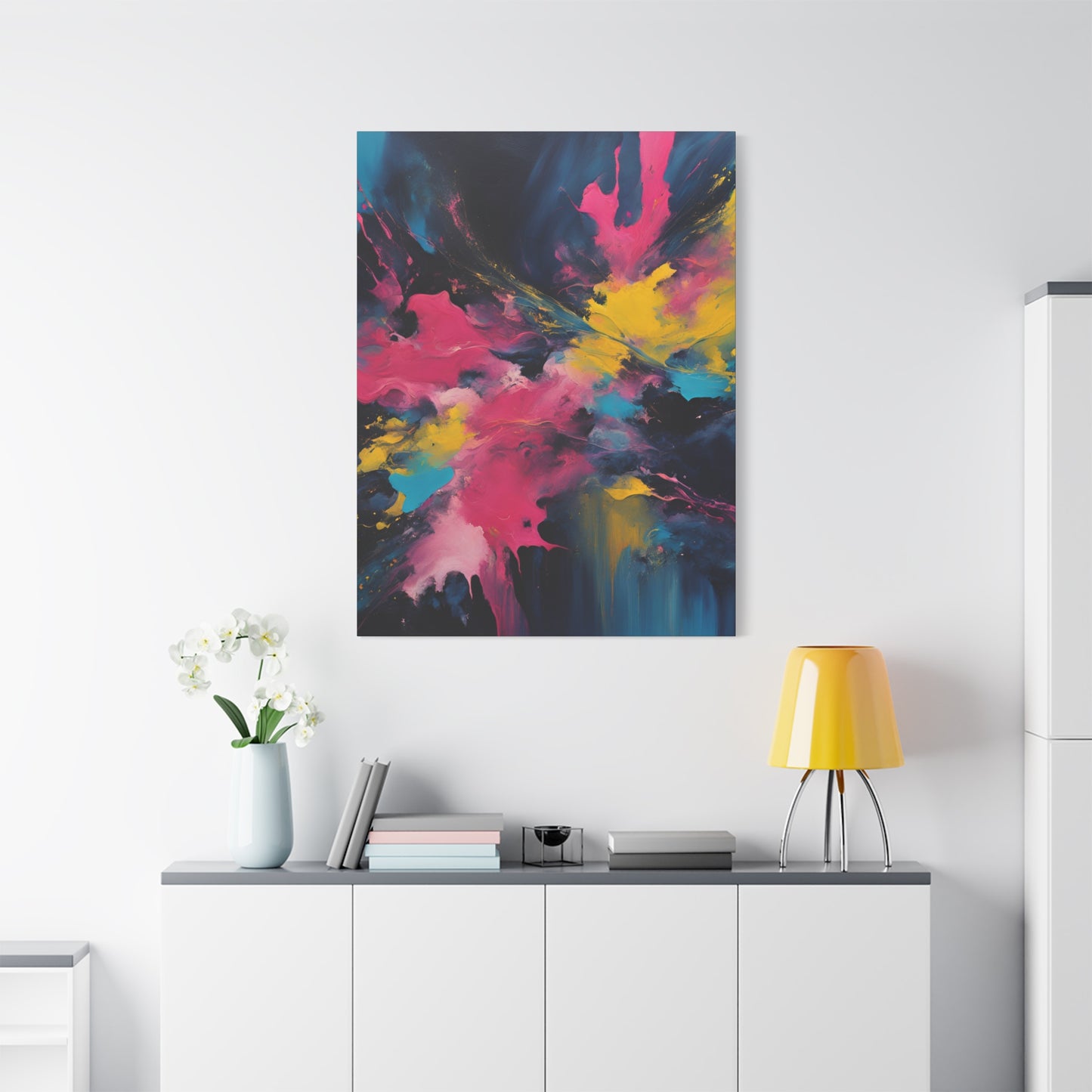 Vibrant Abstract Canvas Wall Art – Modern Colorful Décor | Crafted Canvass