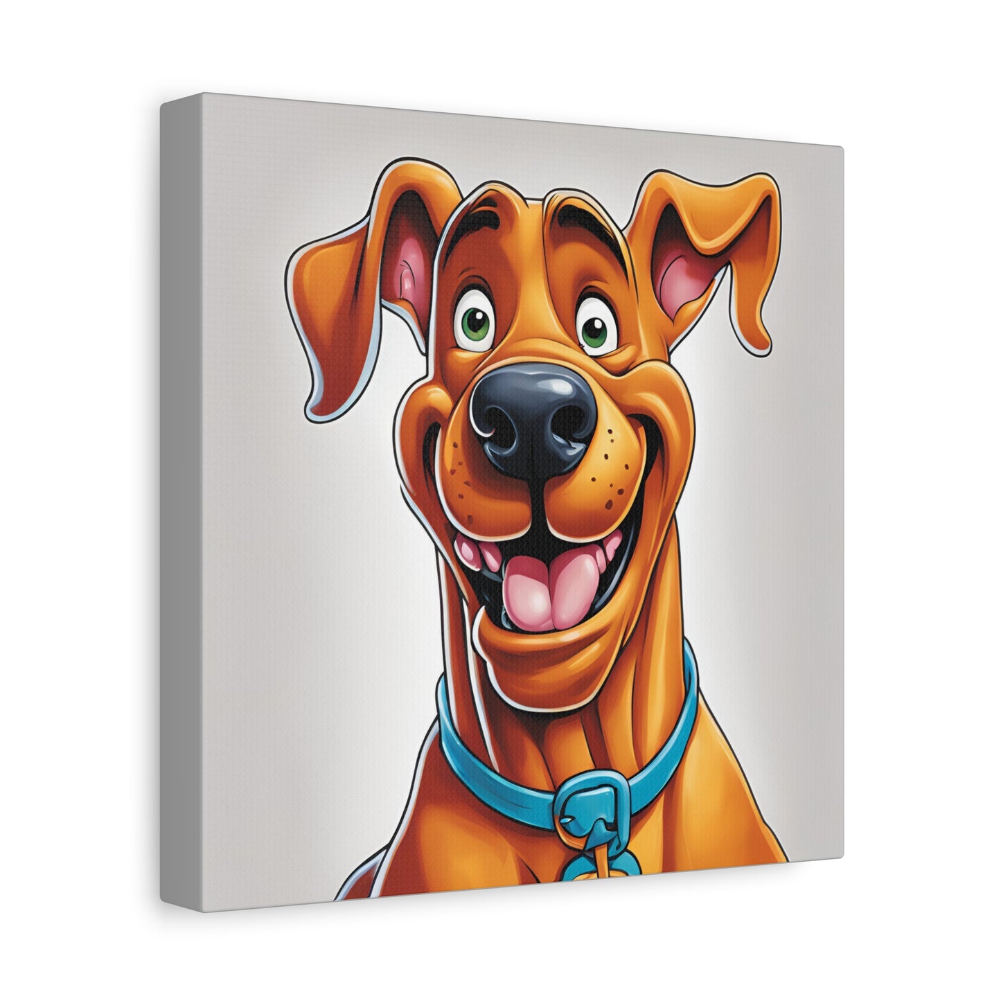 Scooby-Doo Canvas Art - Cheerful Dog Wall Decor