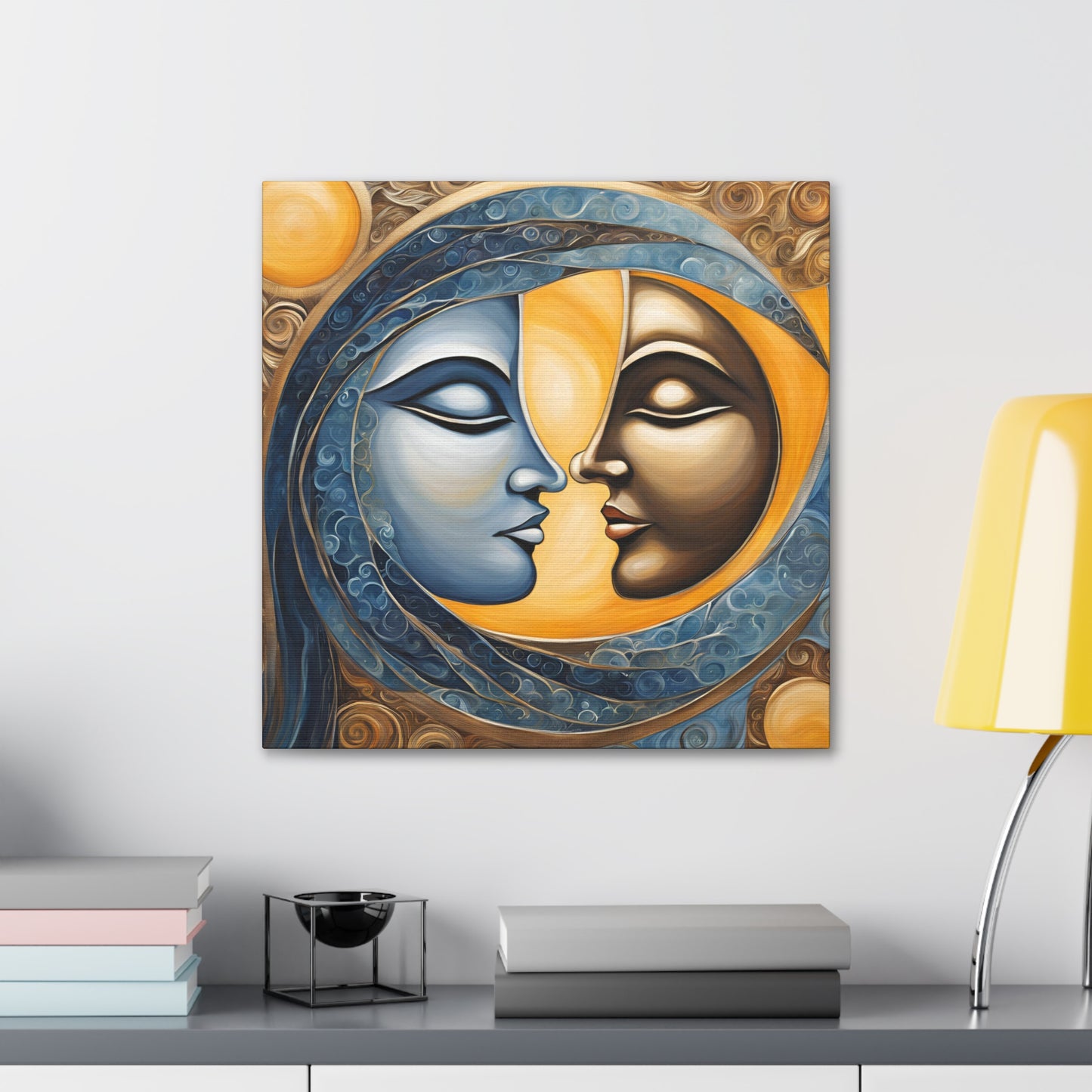 Canvas Gallery Wrap - Duality Embrace Diversity in Art