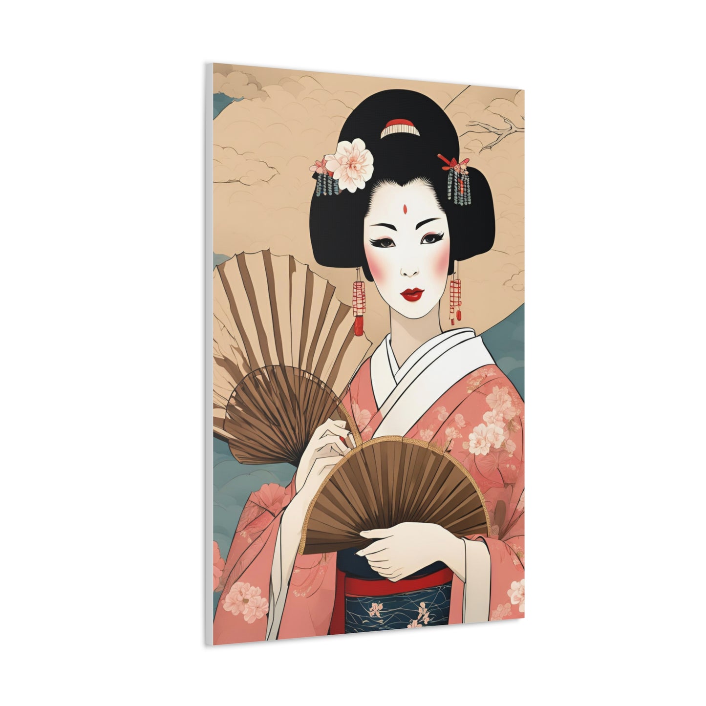 Geisha Canvas Wrap