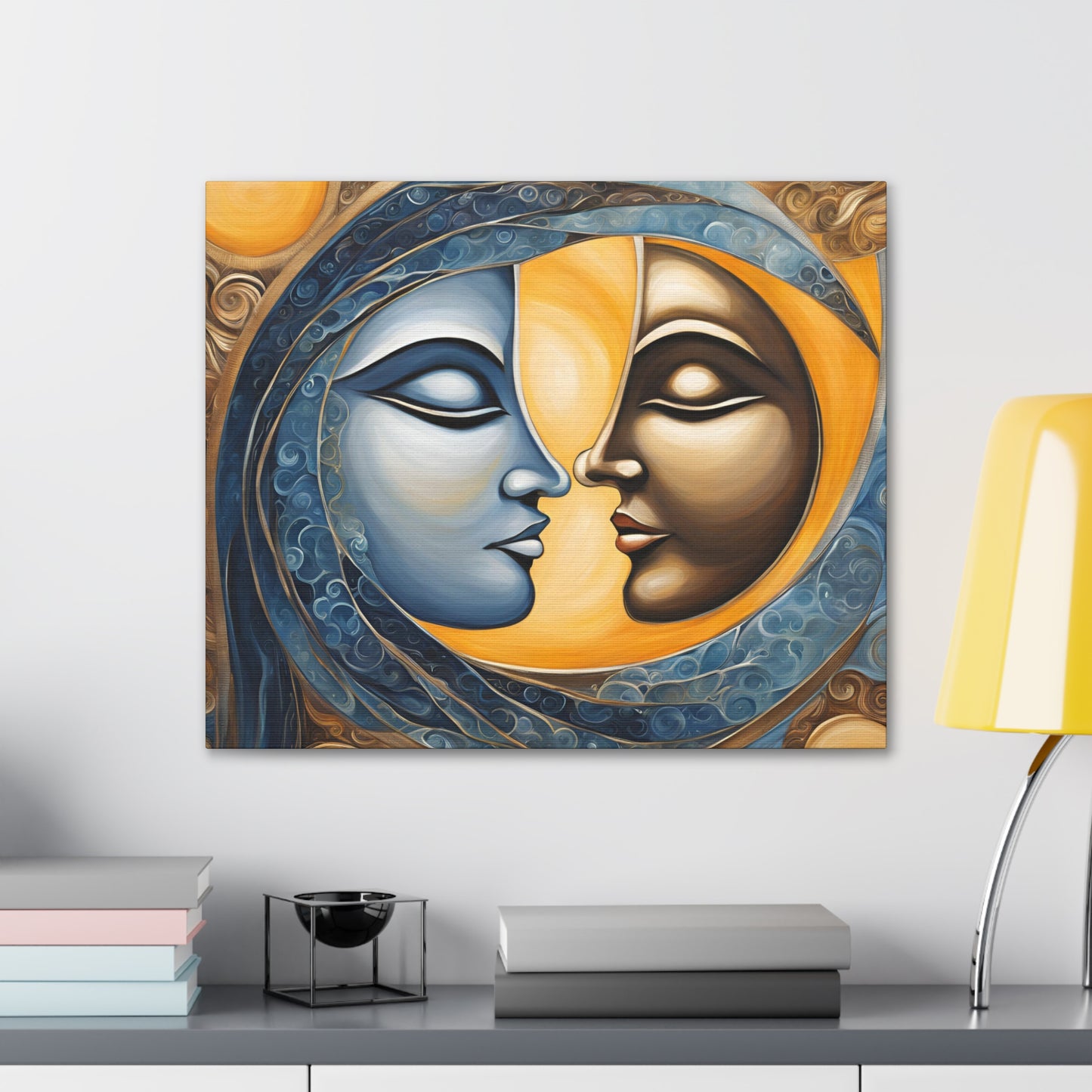 Canvas Gallery Wrap - Duality Embrace Diversity in Art