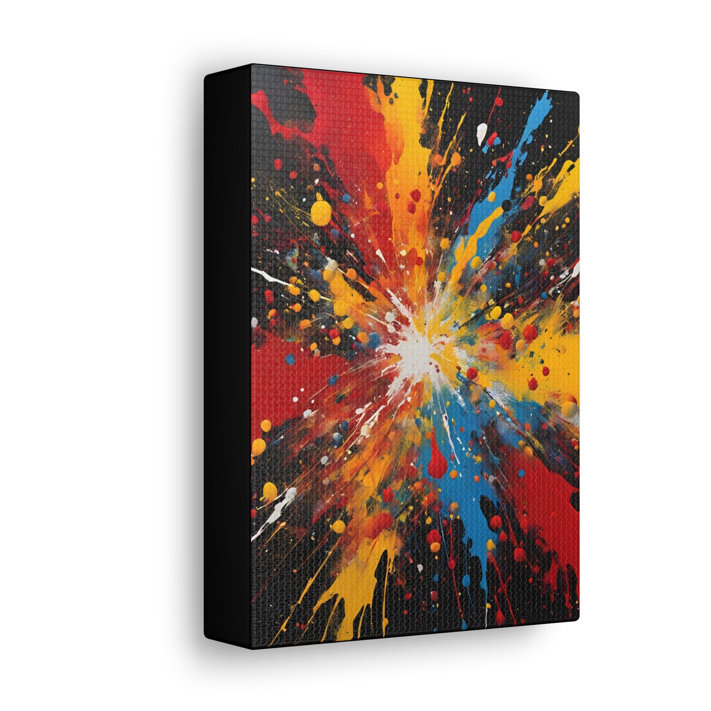 Canvas Gallery Wraps - Explosive Abstract Art for Modern Decor