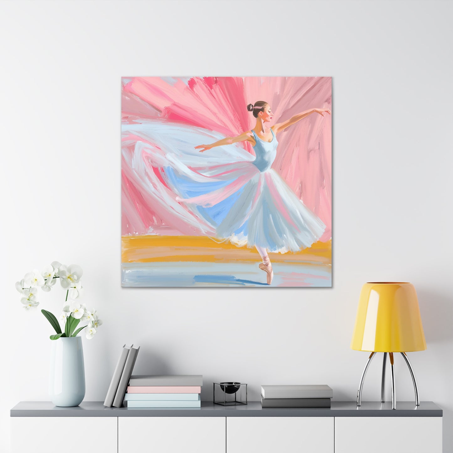 Elegant Ballerina Canvas Gallery Wraps - Perfect for Dance Lovers and Art Enthusiasts