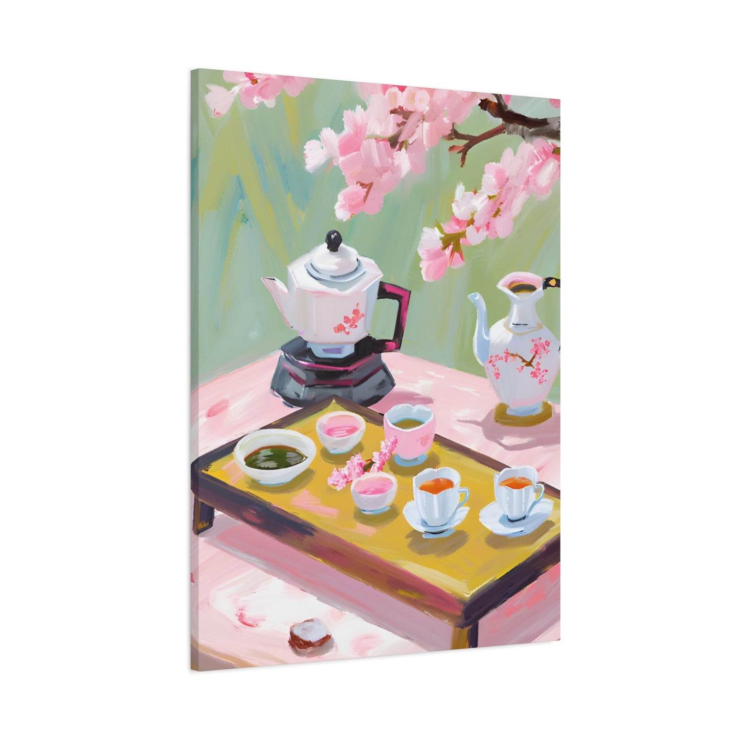 Canvas Print Japanese Tea Ceremony