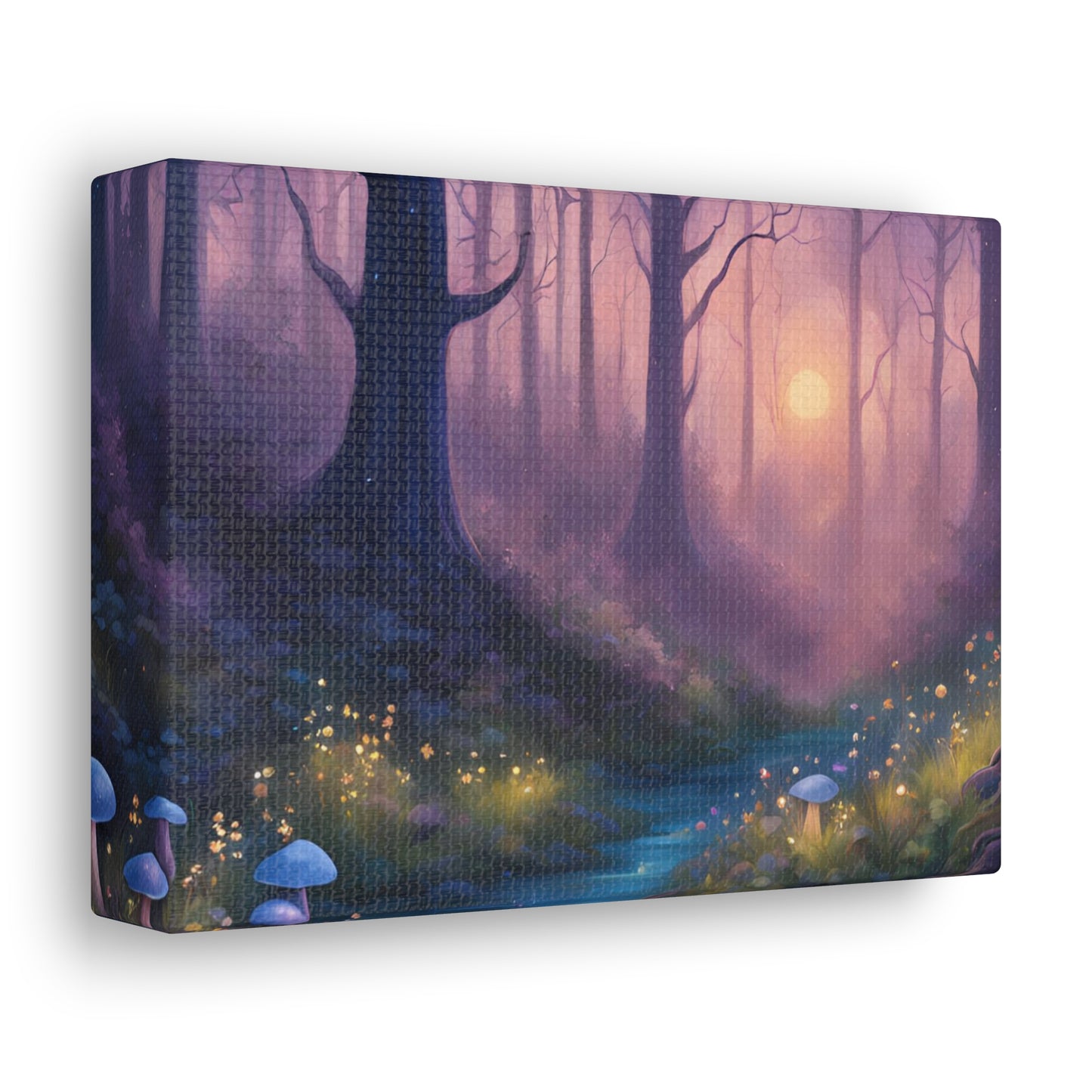 Nature Canvas Gallery Wrap - Mystical Forest Wall Art