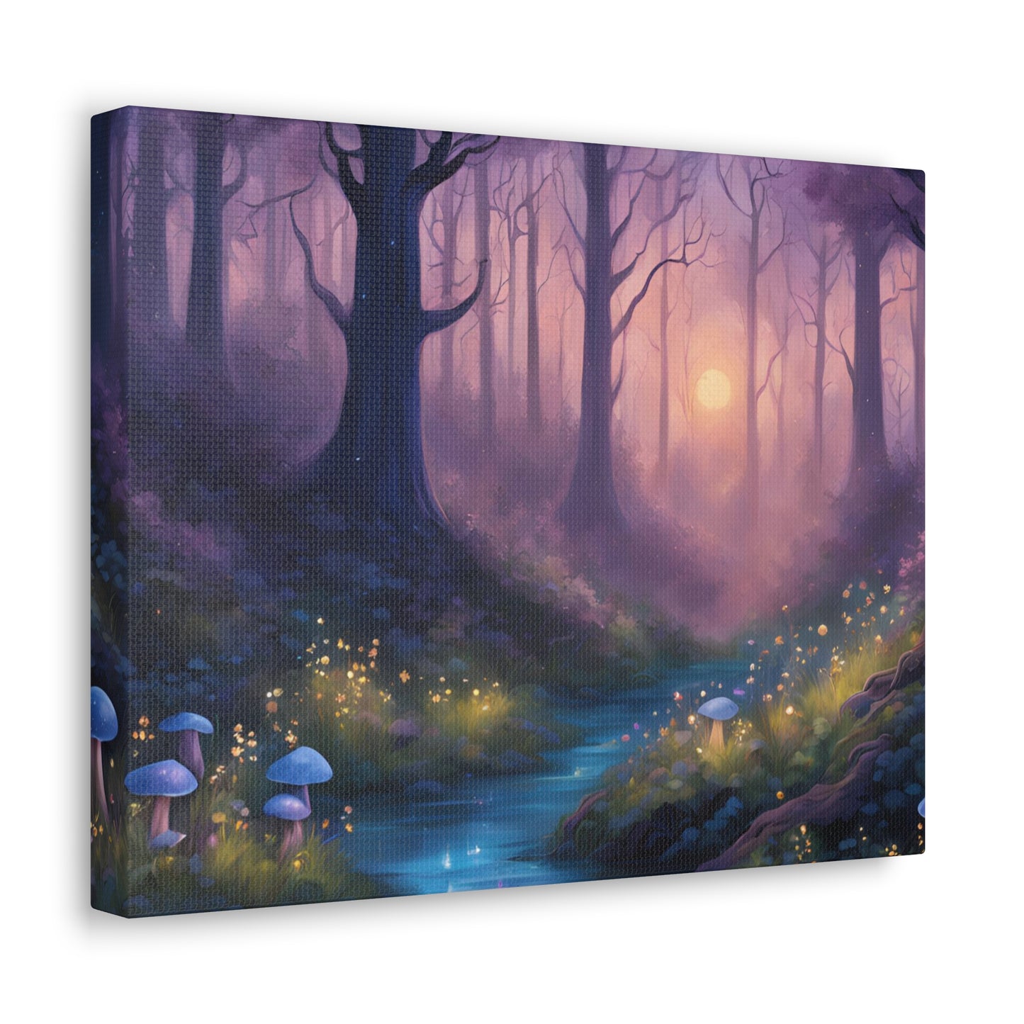 Nature Canvas Gallery Wrap - Mystical Forest Wall Art