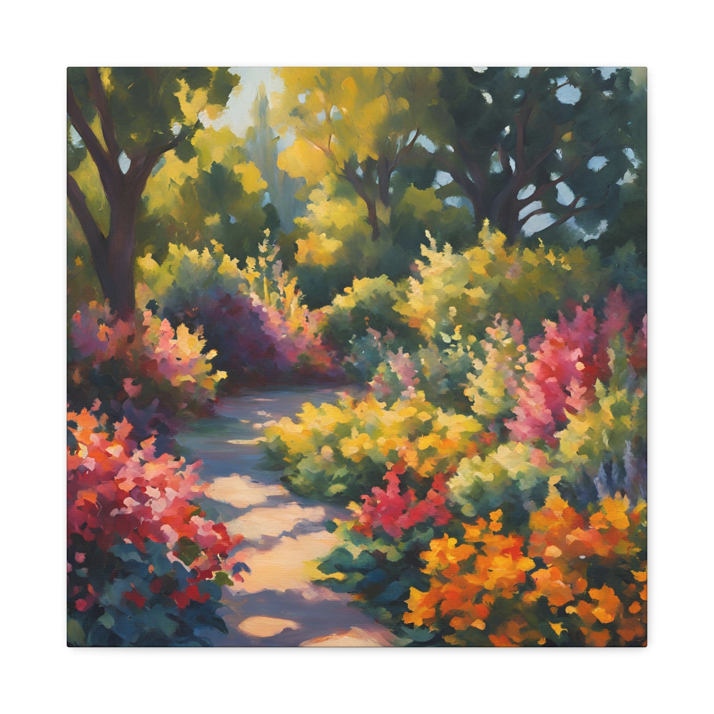 Canvas Print - Sunlit Garden