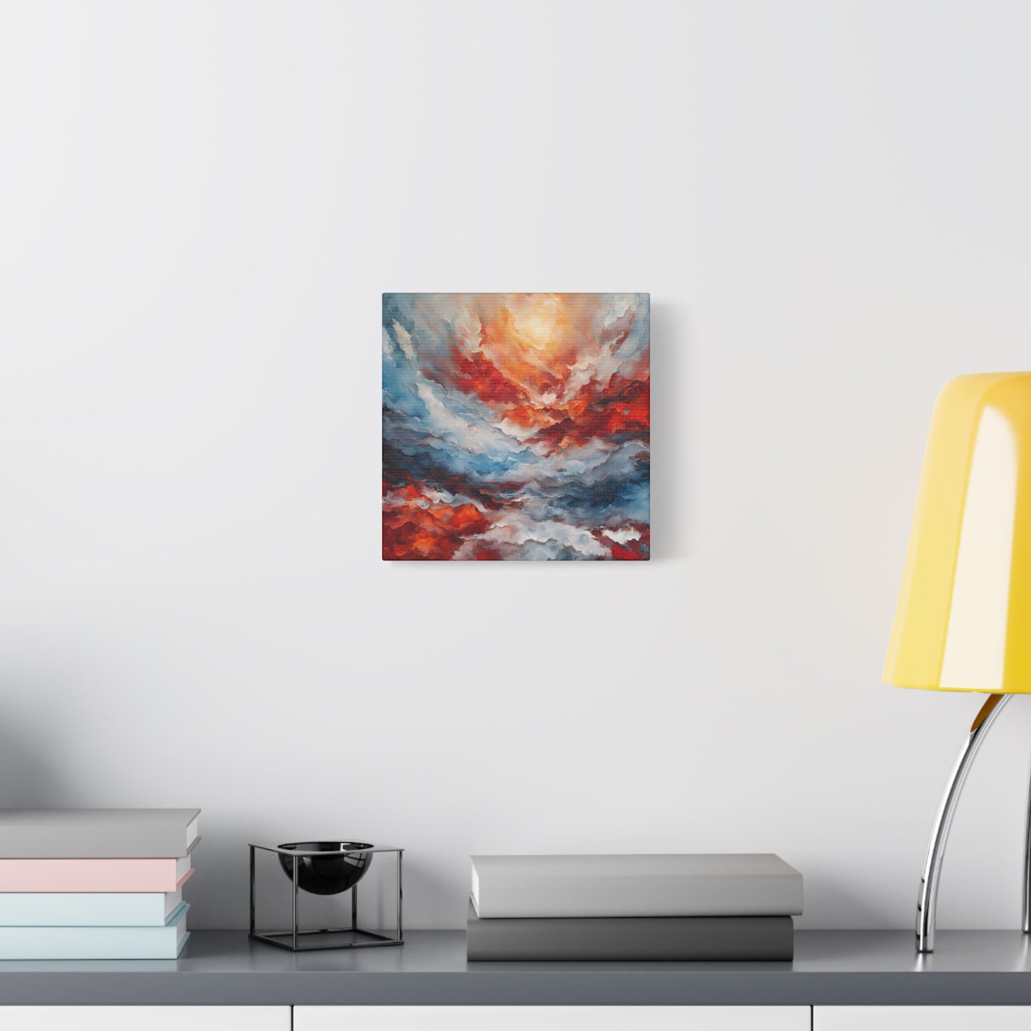 Vibrant Abstract Canvas Art - Wave of Color