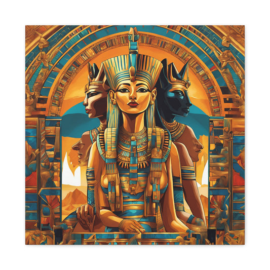 Egyptian Queen Canvas Gallery Wraps - Home Wall Art