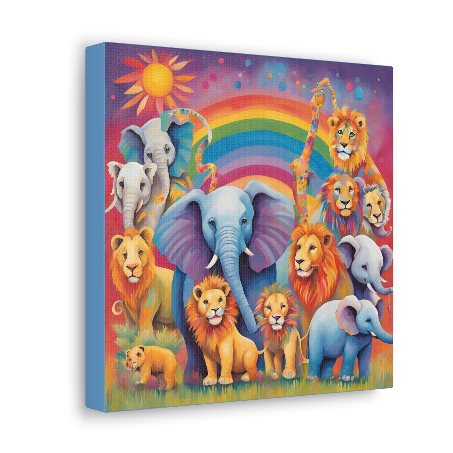 Animal Canvas For Kids