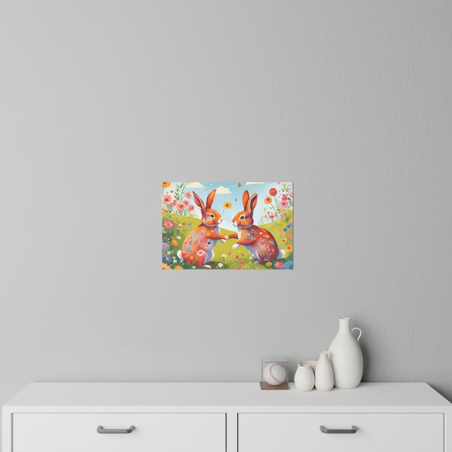 Bunny Wall Decals For Kids