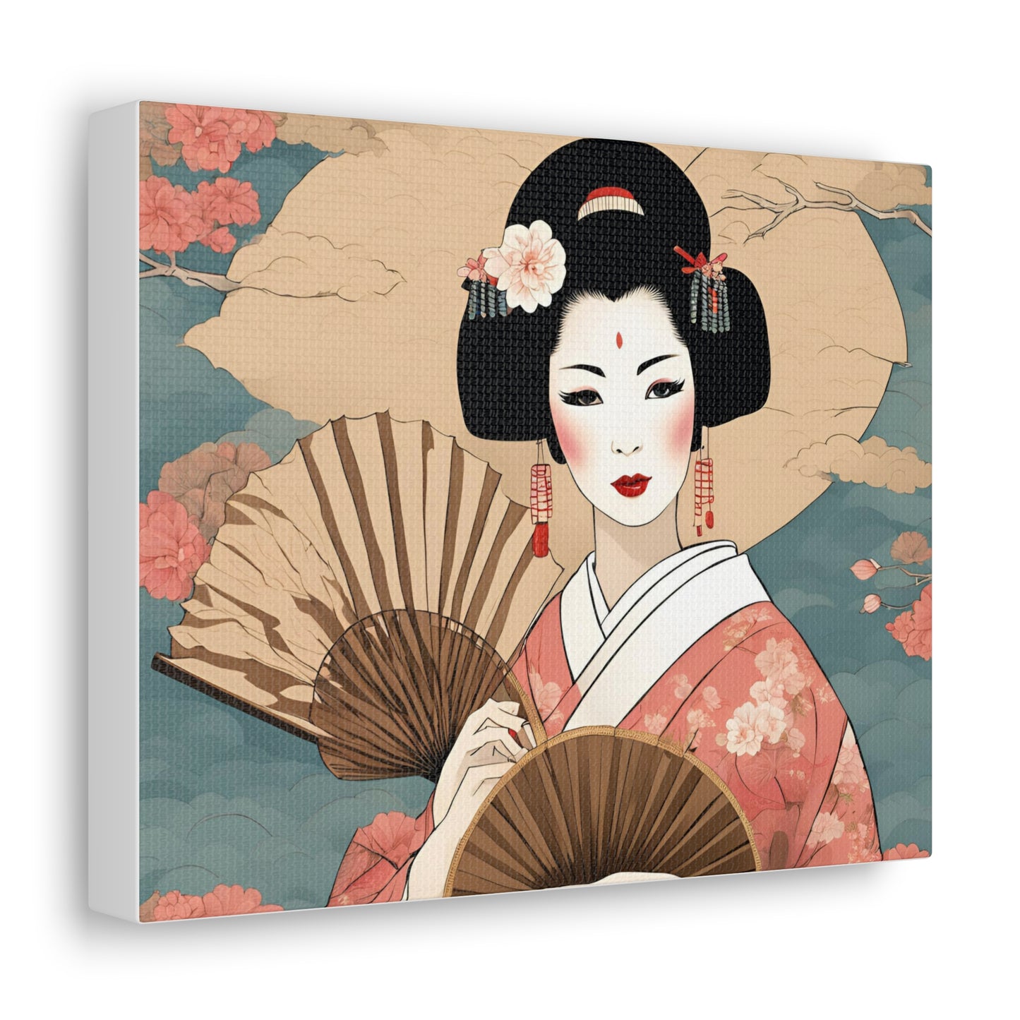 Geisha Canvas Wrap