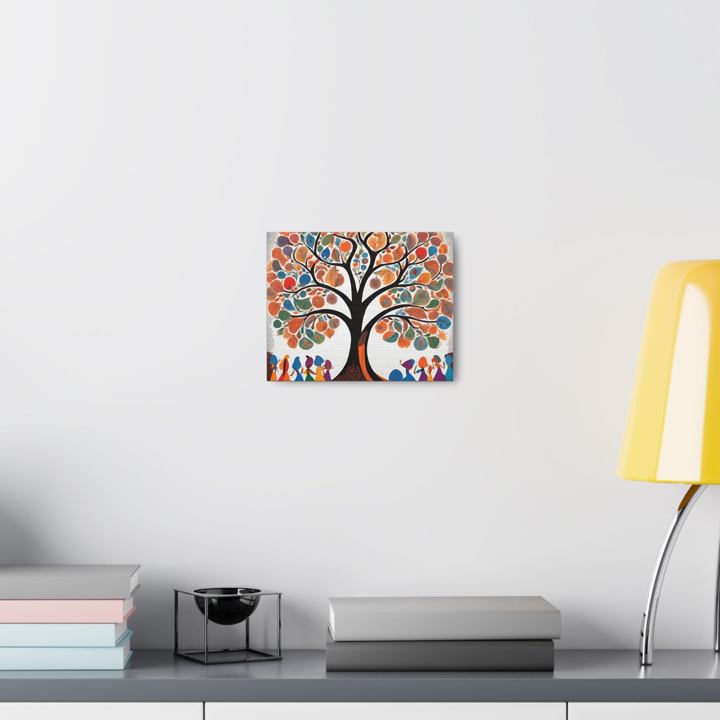 Vibrant Tree of Life Canvas Gallery Wrap