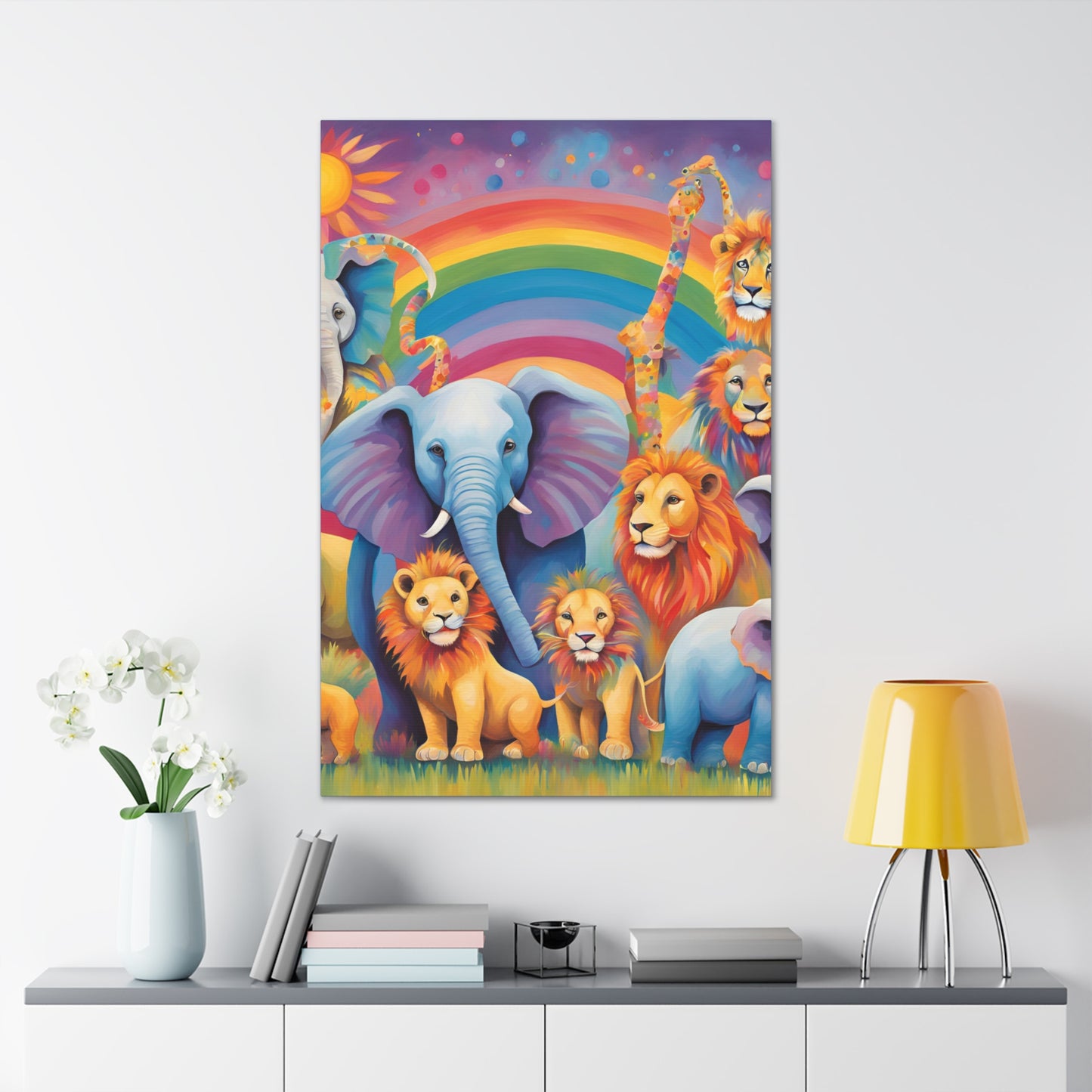 Animal Canvas For Kids