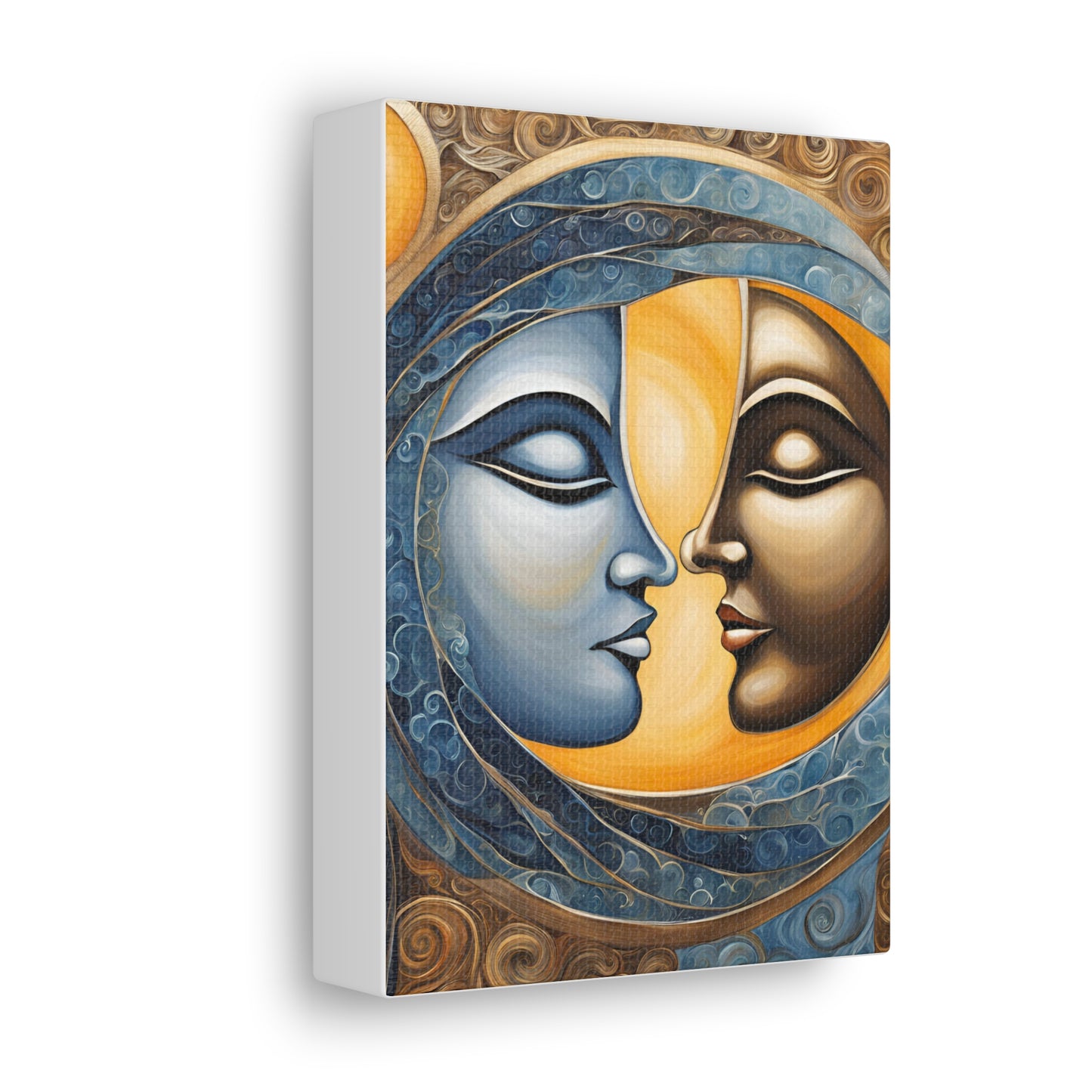 Canvas Gallery Wrap - Duality Embrace Diversity in Art