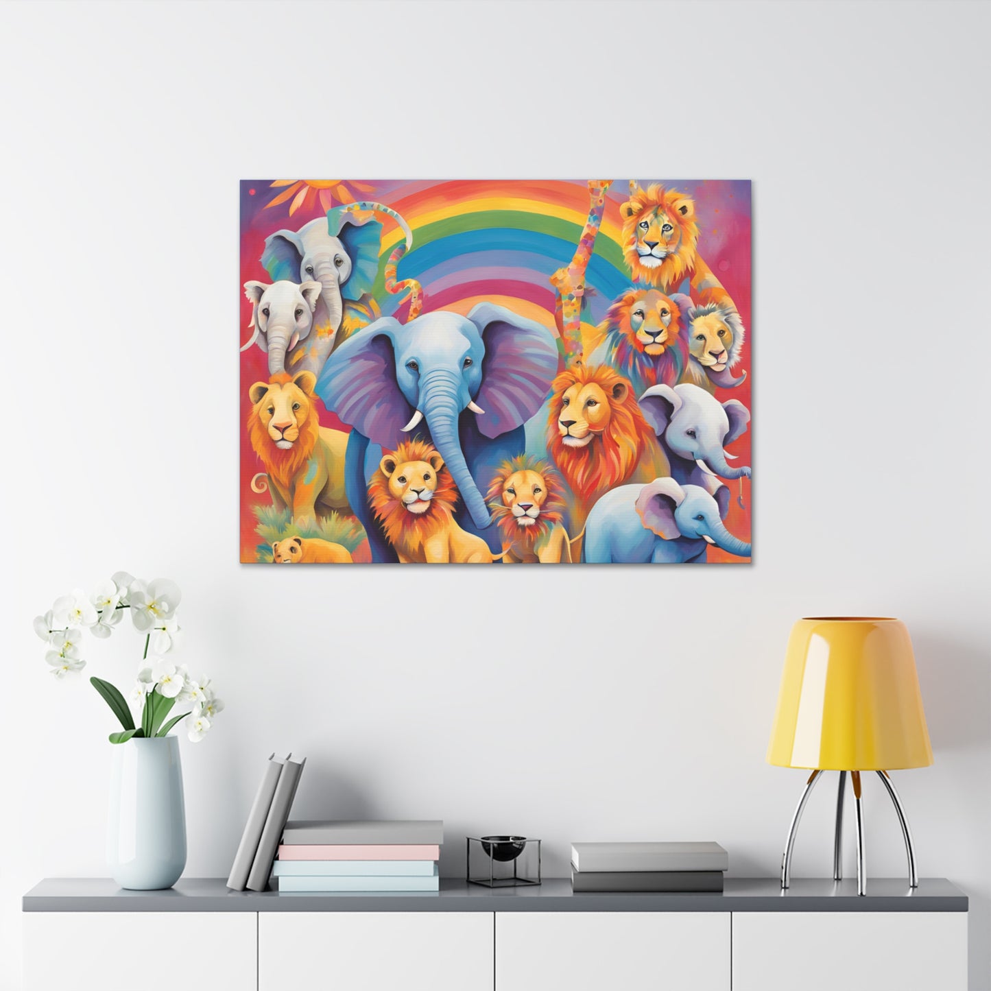 Animal Canvas For Kids