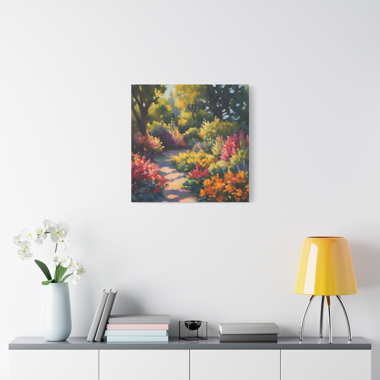 Canvas Print - Sunlit Garden