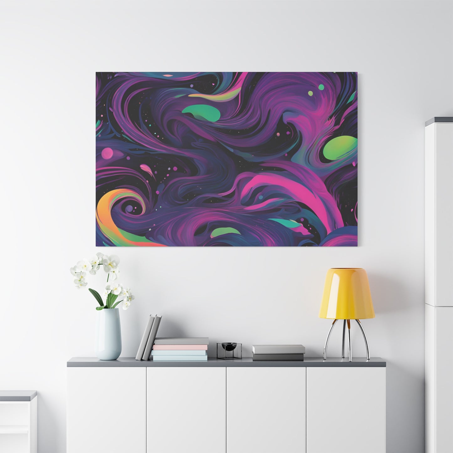 Vibrant Abstract Canvas Art - Wall Decor