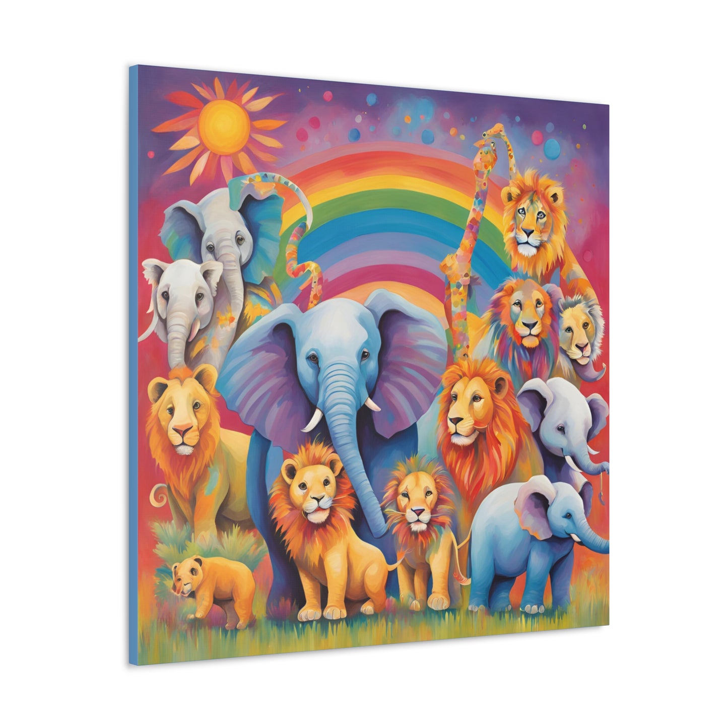 Animal Canvas For Kids